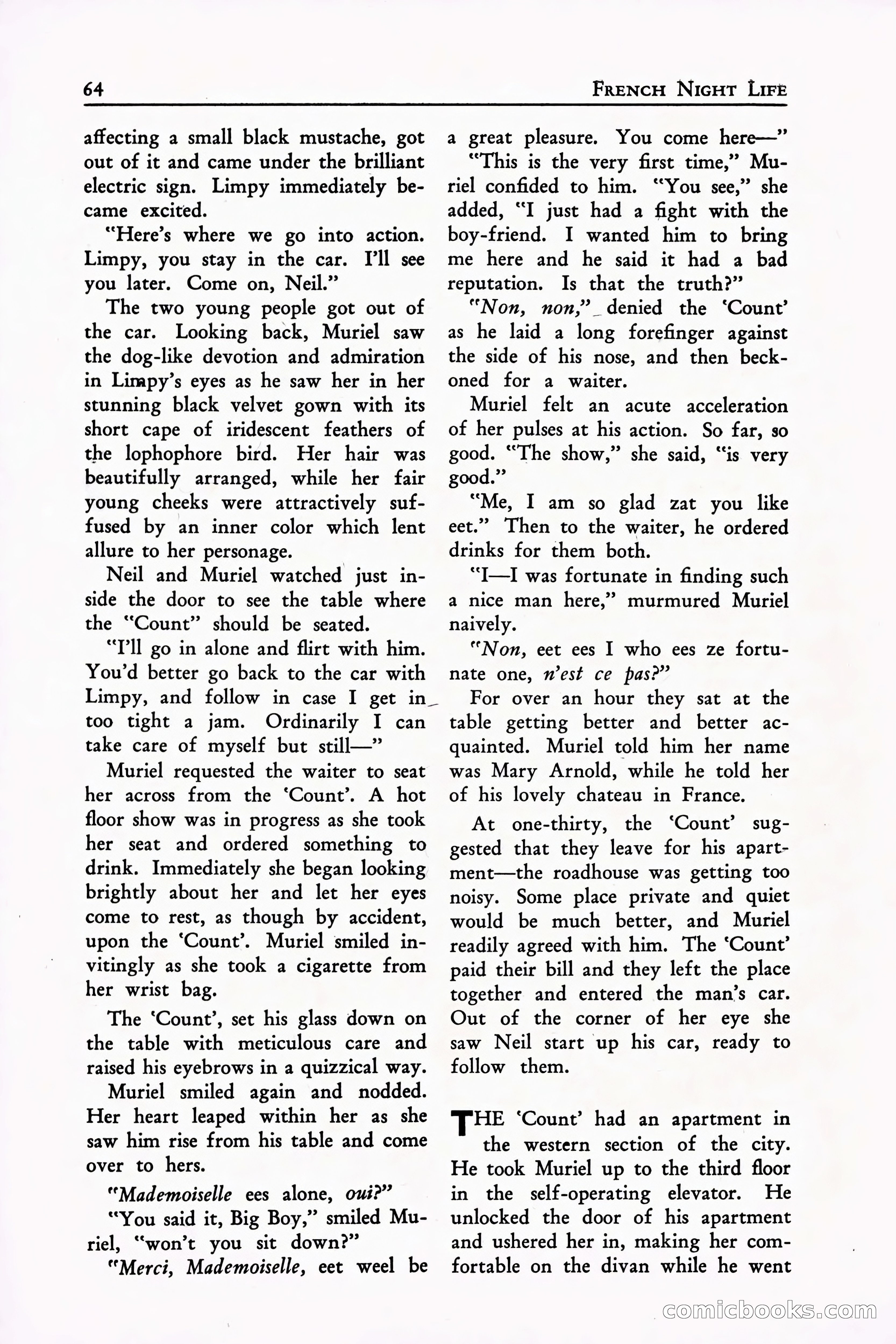 French Night Life Stories — page 62 of 67