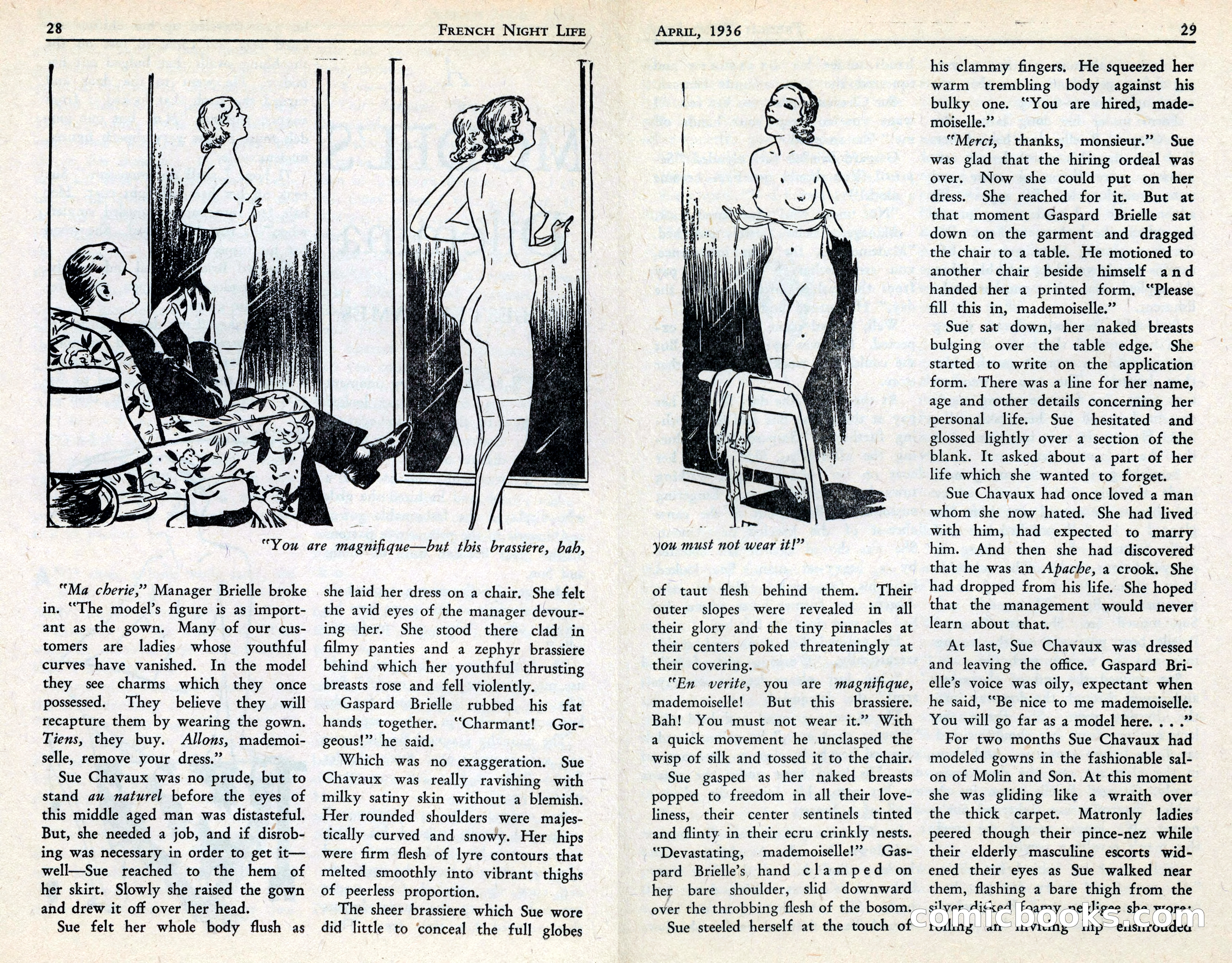 French Night Life Stories — page 6 of 13