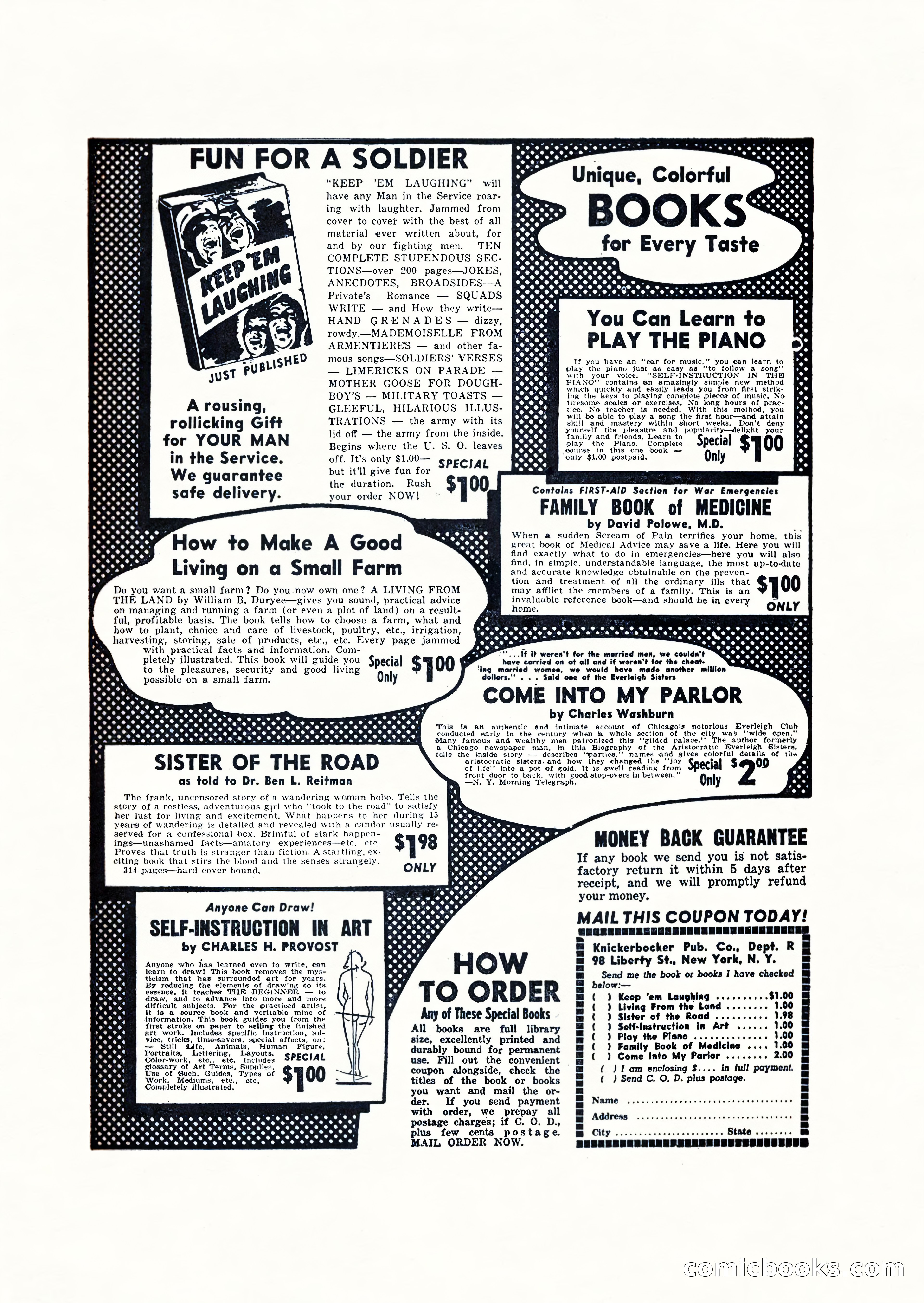 Future: Fantasy and Science Fiction, December 1942 — page 2 of 116