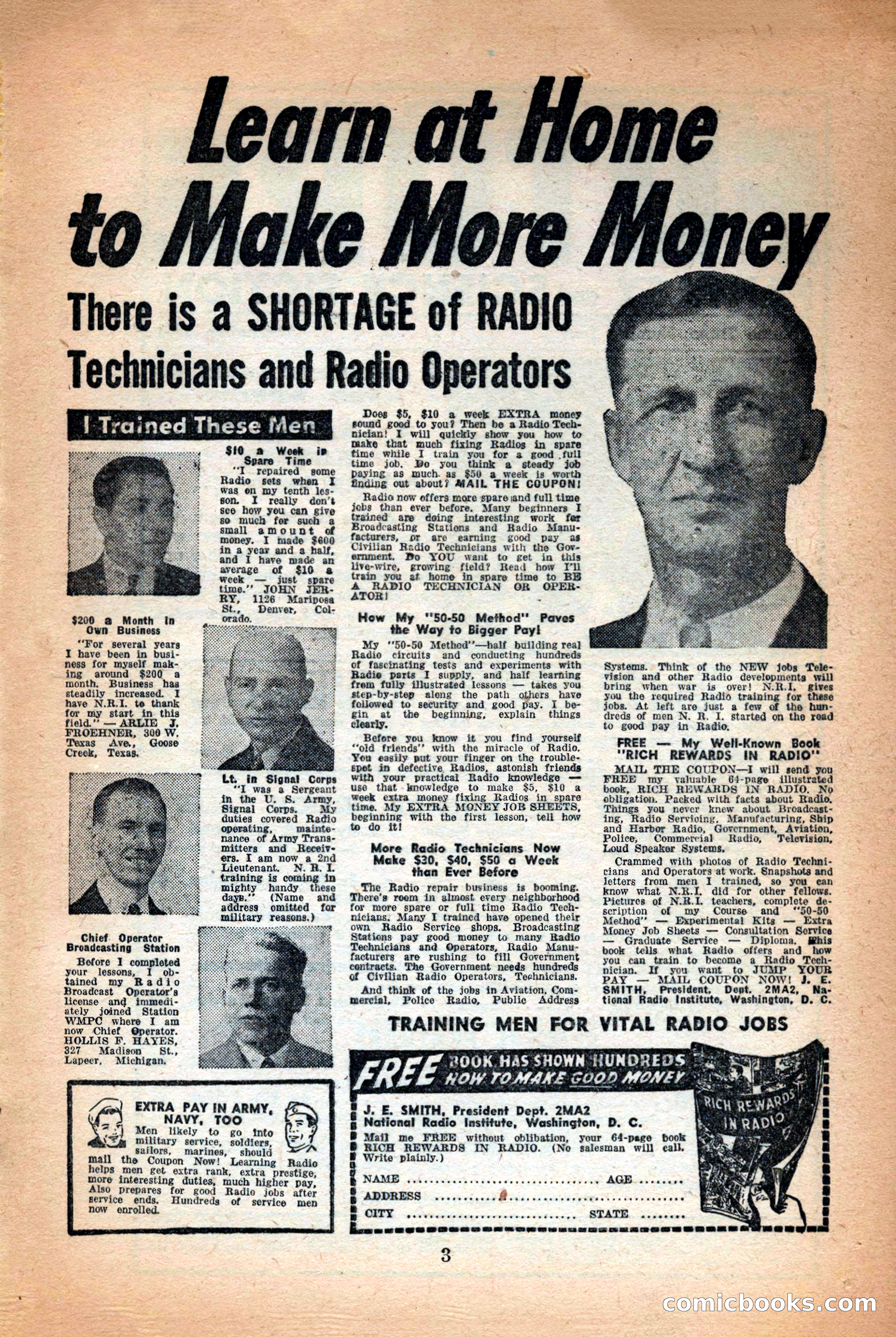 Future: Fantasy and Science Fiction, December 1942 — page 3 of 116