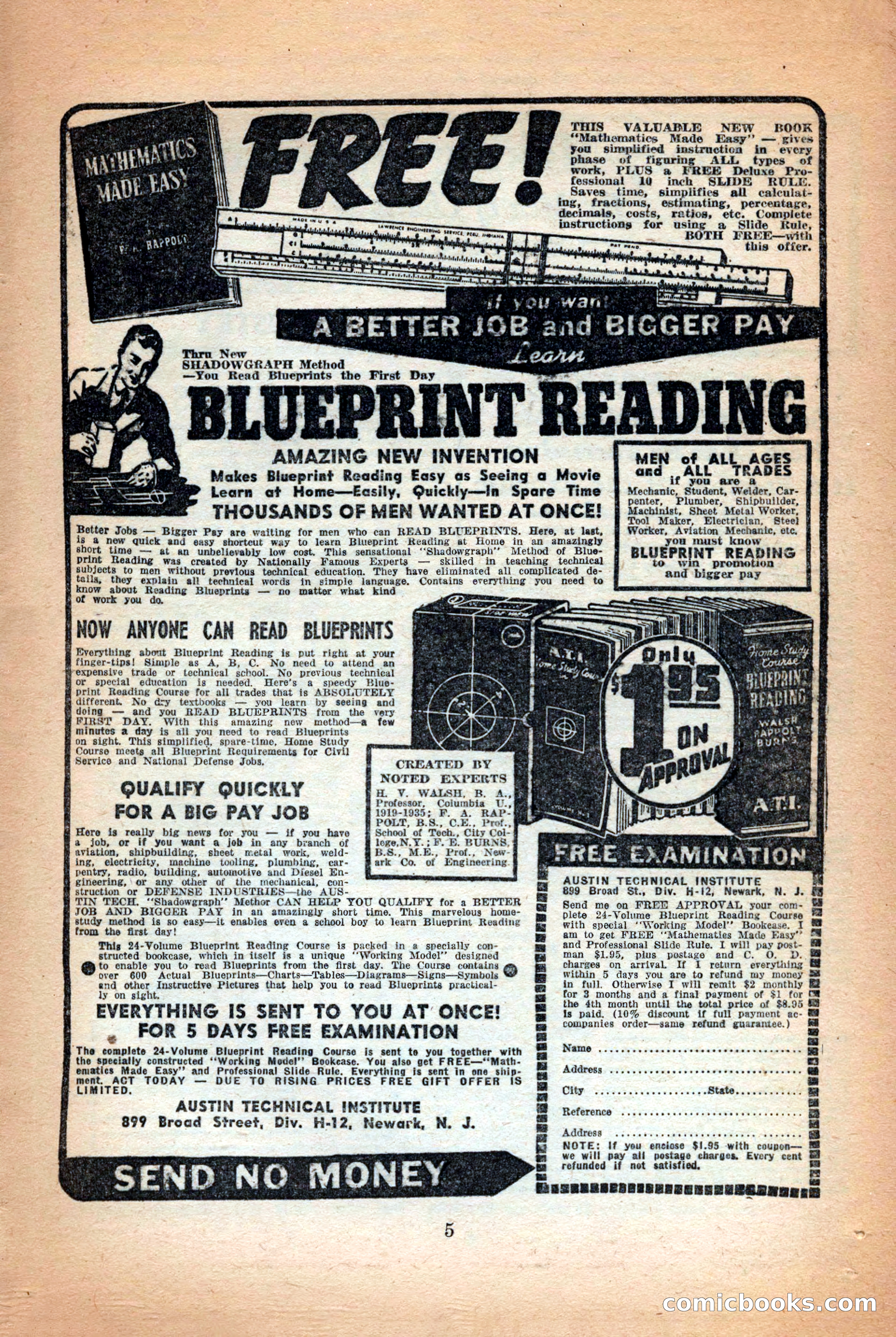 Future: Fantasy and Science Fiction, December 1942 — page 5 of 116