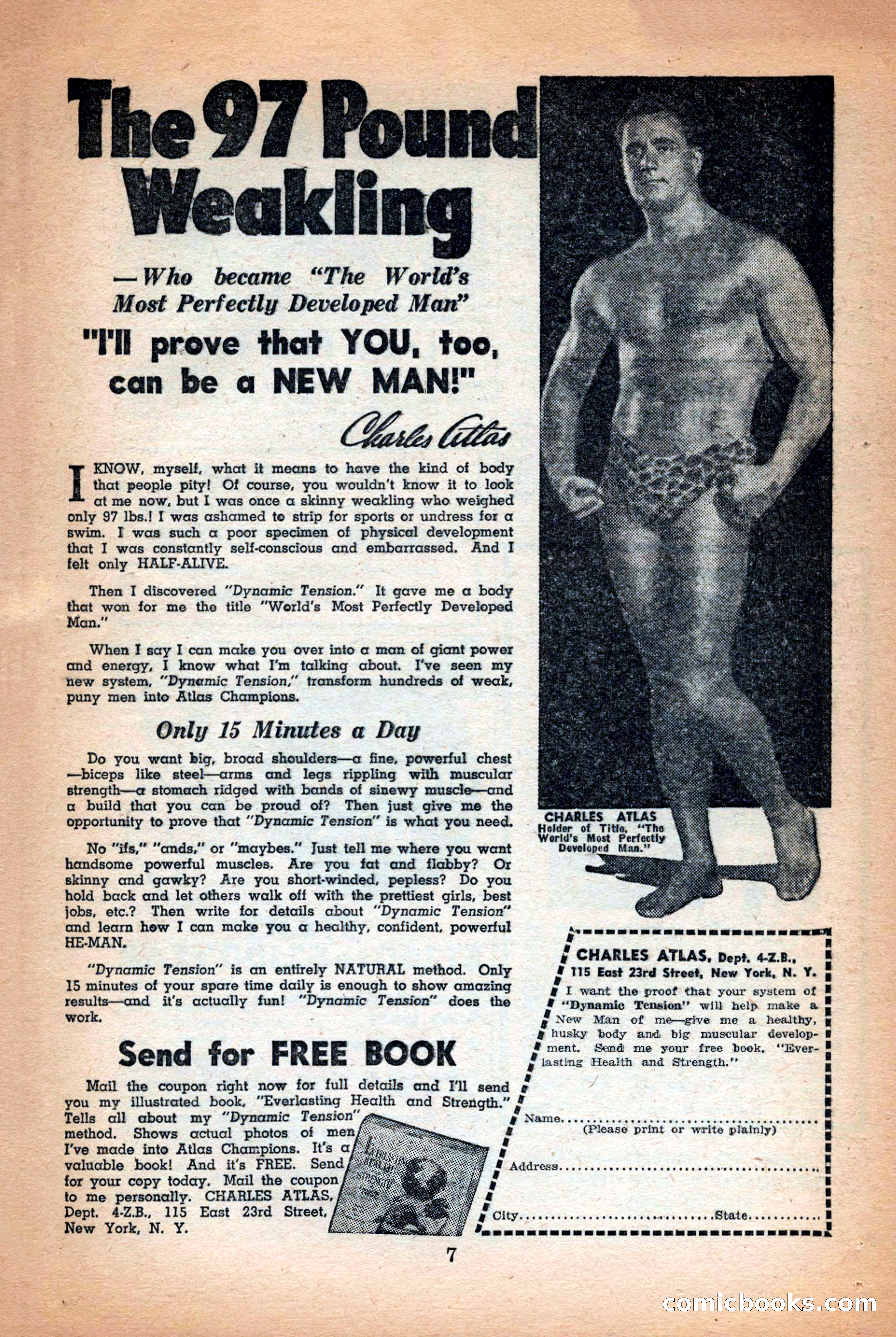 Future: Fantasy and Science Fiction, December 1942 — page 7 of 116