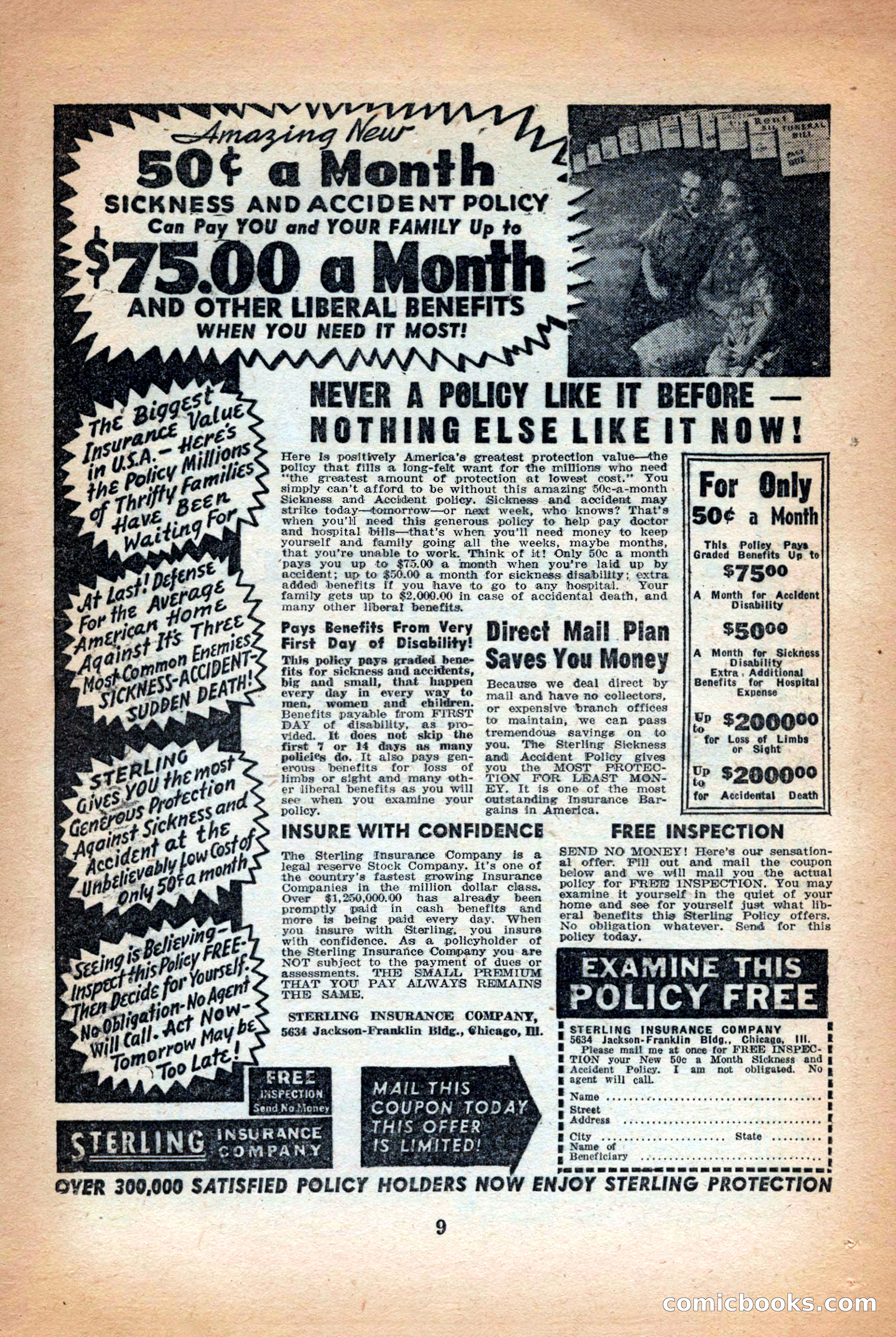 Future: Fantasy and Science Fiction, December 1942 — page 9 of 116