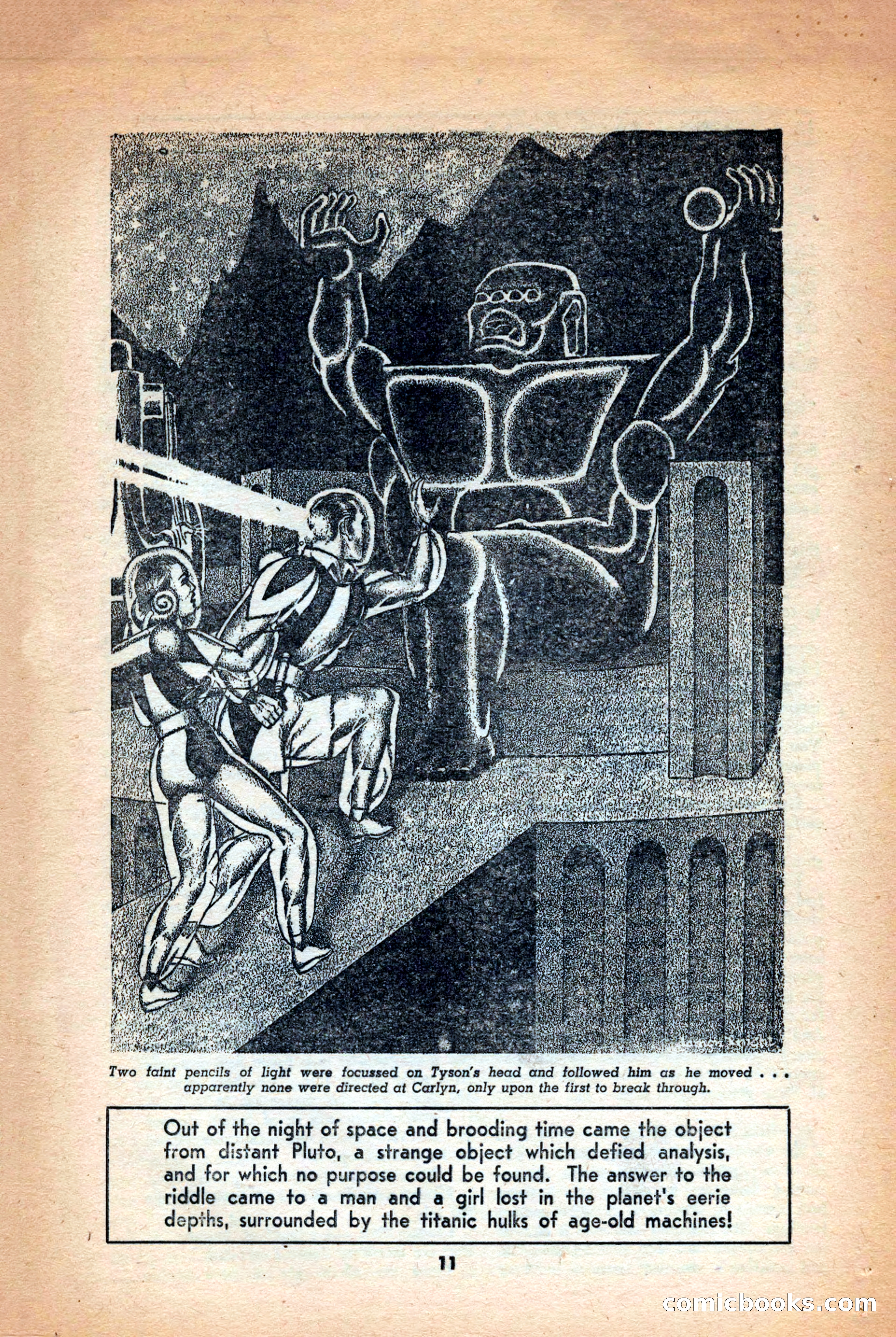 Future: Fantasy and Science Fiction, December 1942 — page 11 of 116