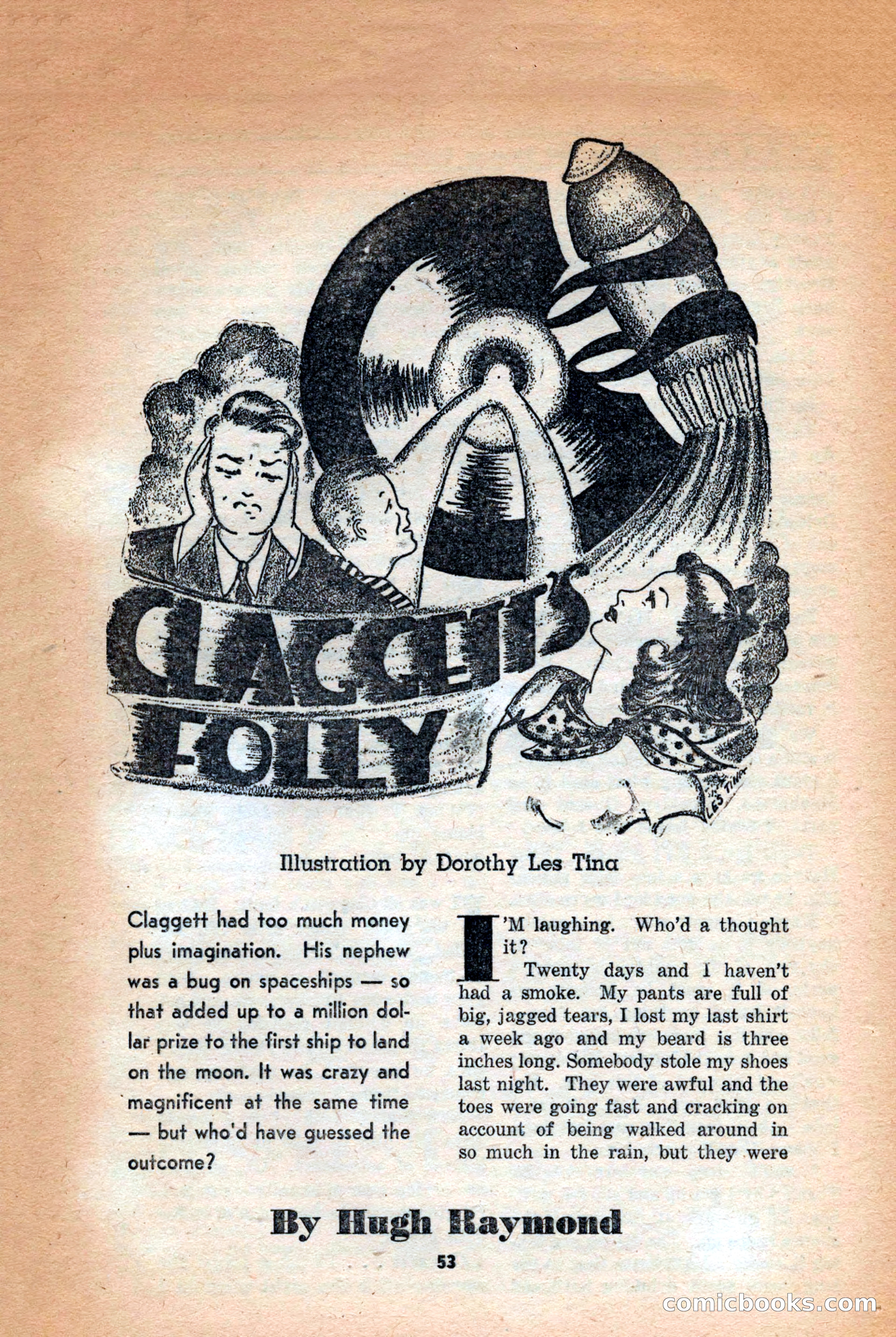 Future: Fantasy and Science Fiction, December 1942 — page 53 of 116