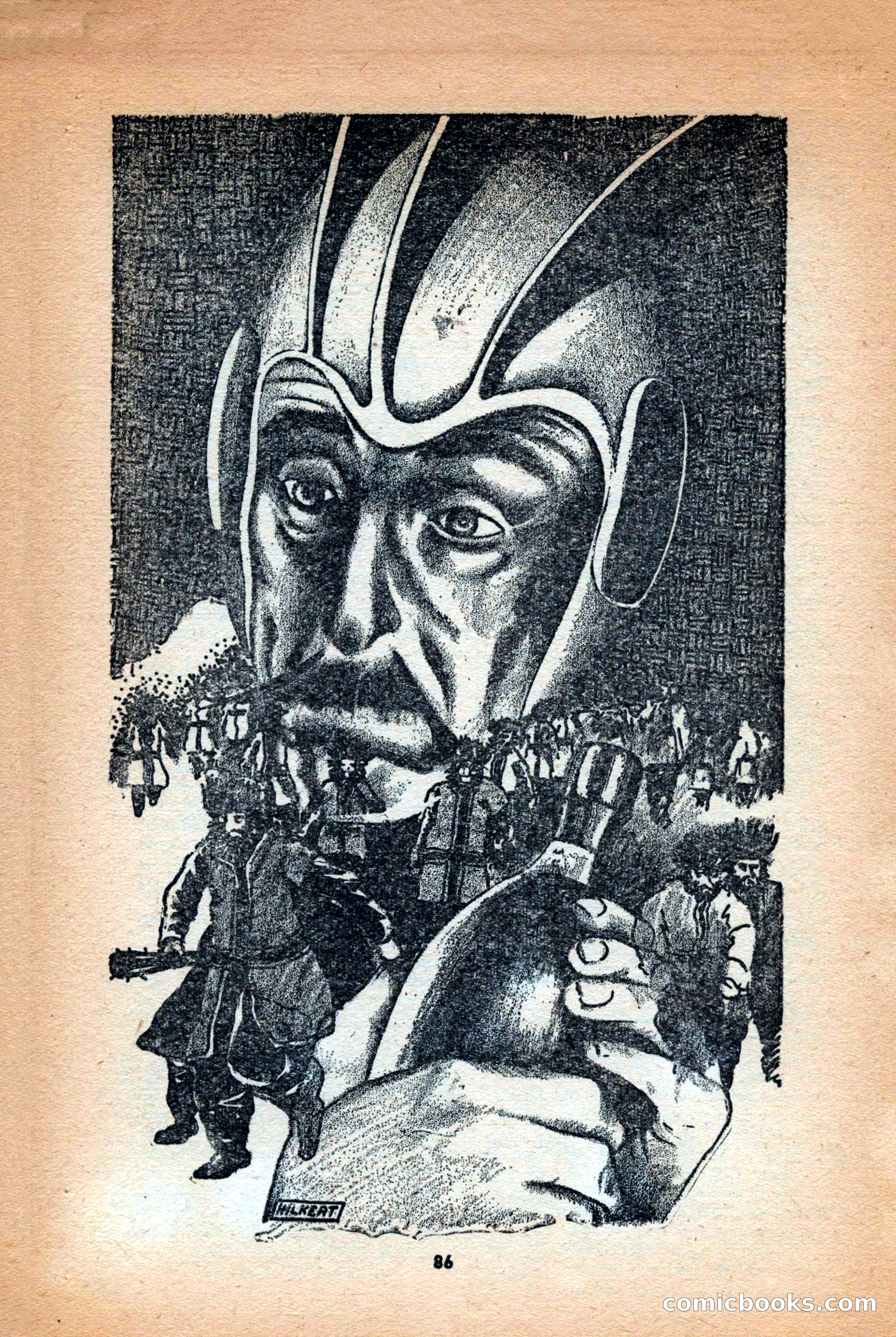 Future: Fantasy and Science Fiction, December 1942 — page 86 of 116
