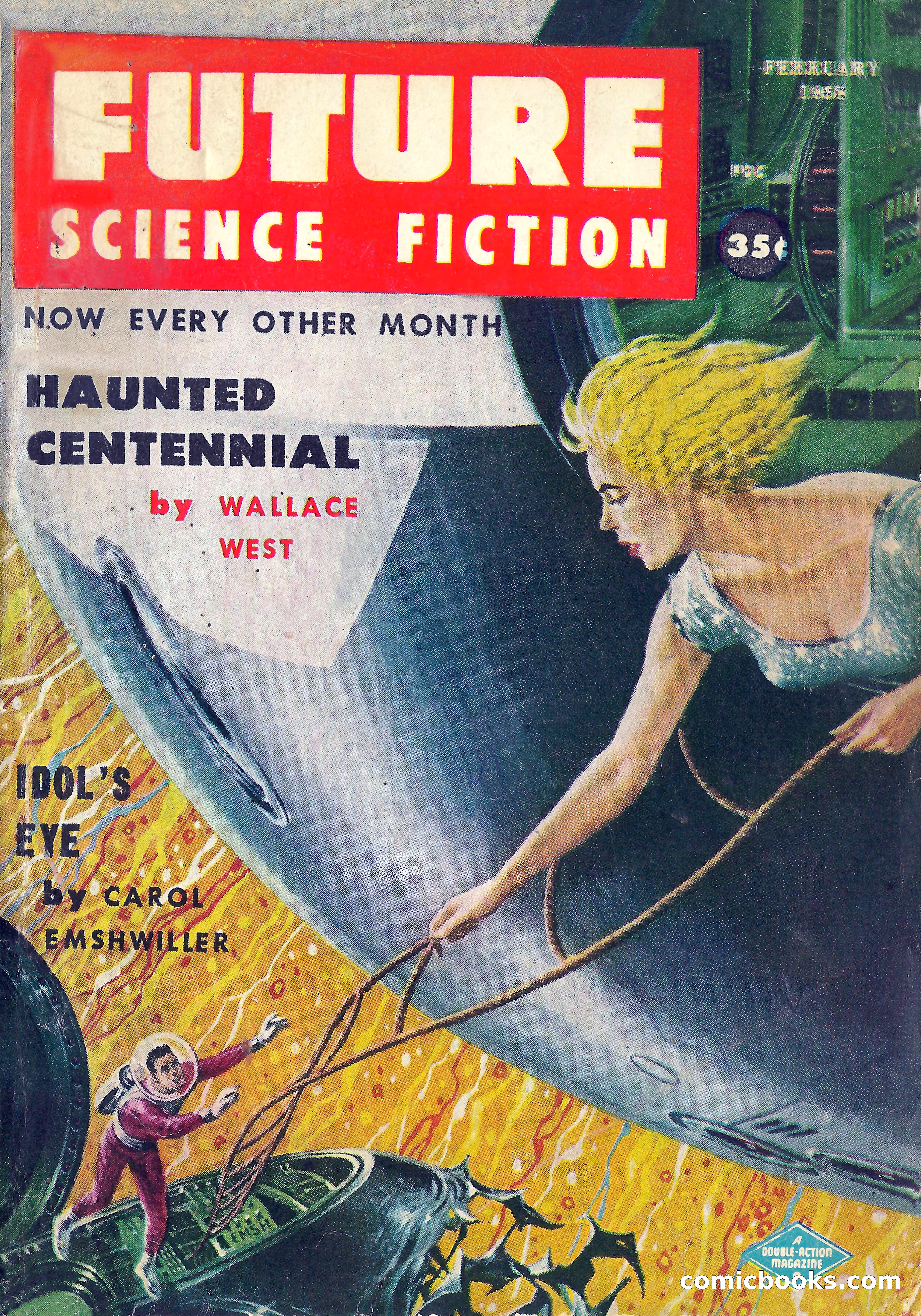Future Science Fiction, February 1958 — page 1 of 132