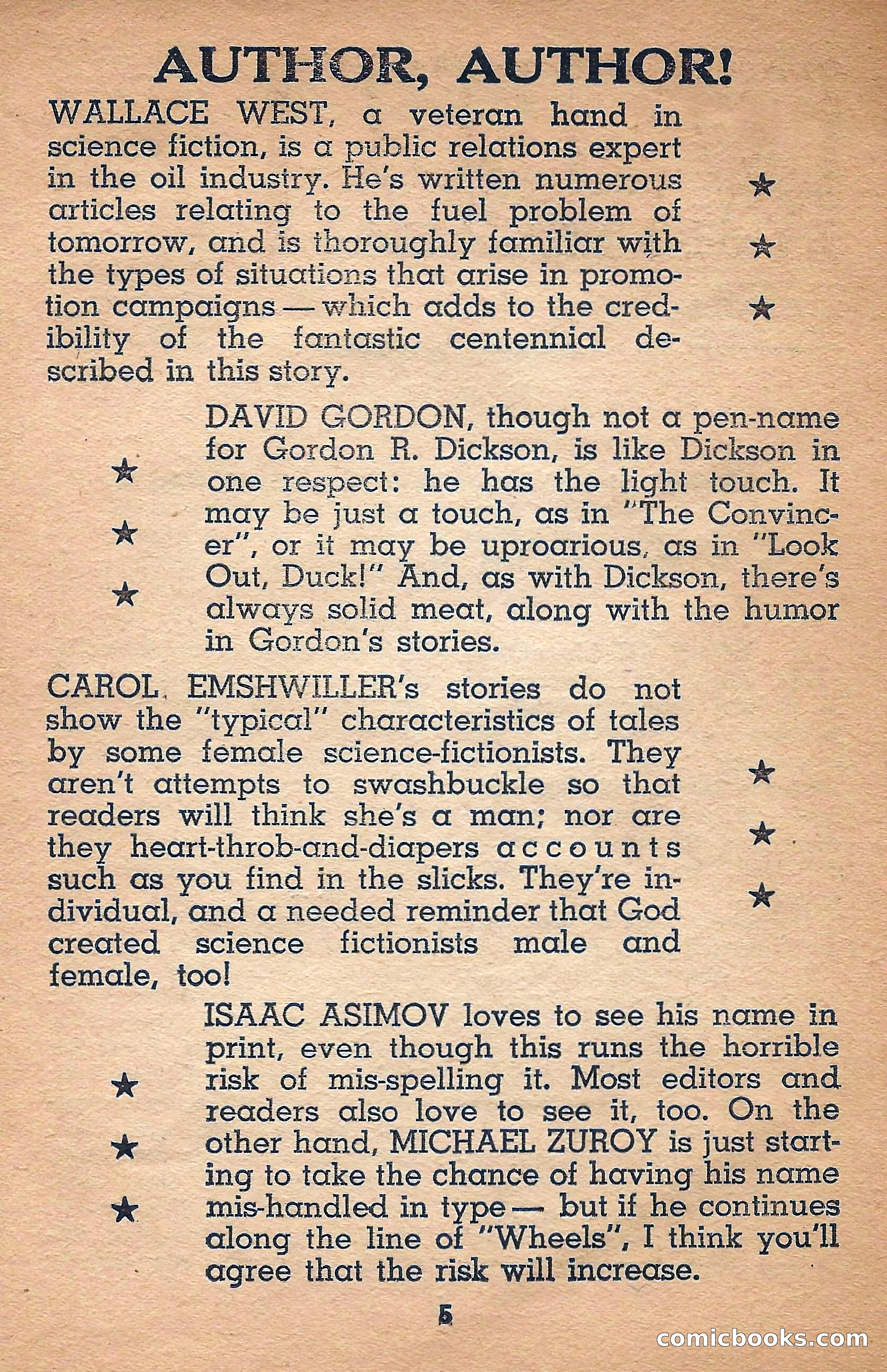 Future Science Fiction, February 1958 — page 5 of 132