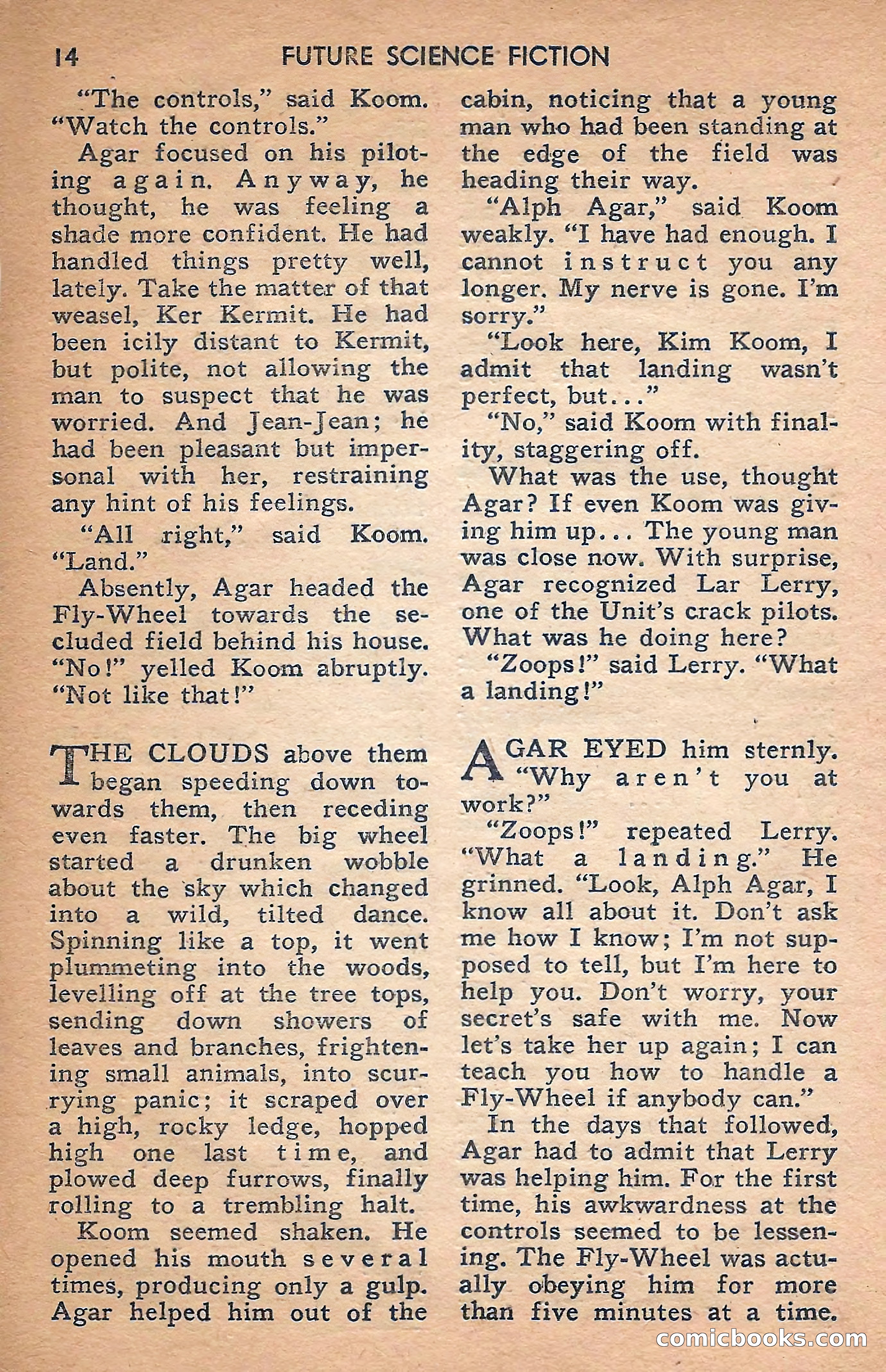 Future Science Fiction, February 1958 — page 14 of 132