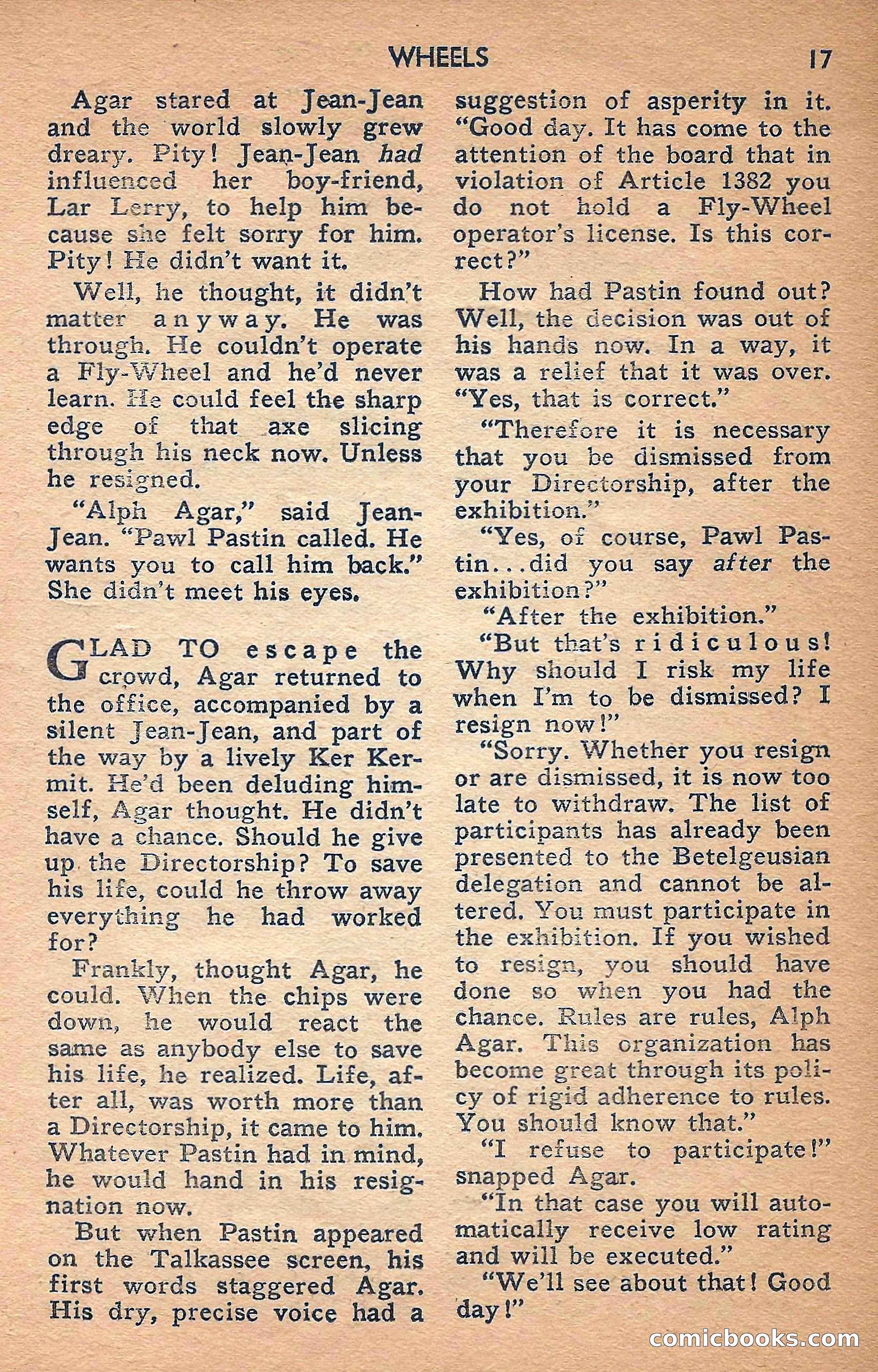 Future Science Fiction, February 1958 — page 17 of 132