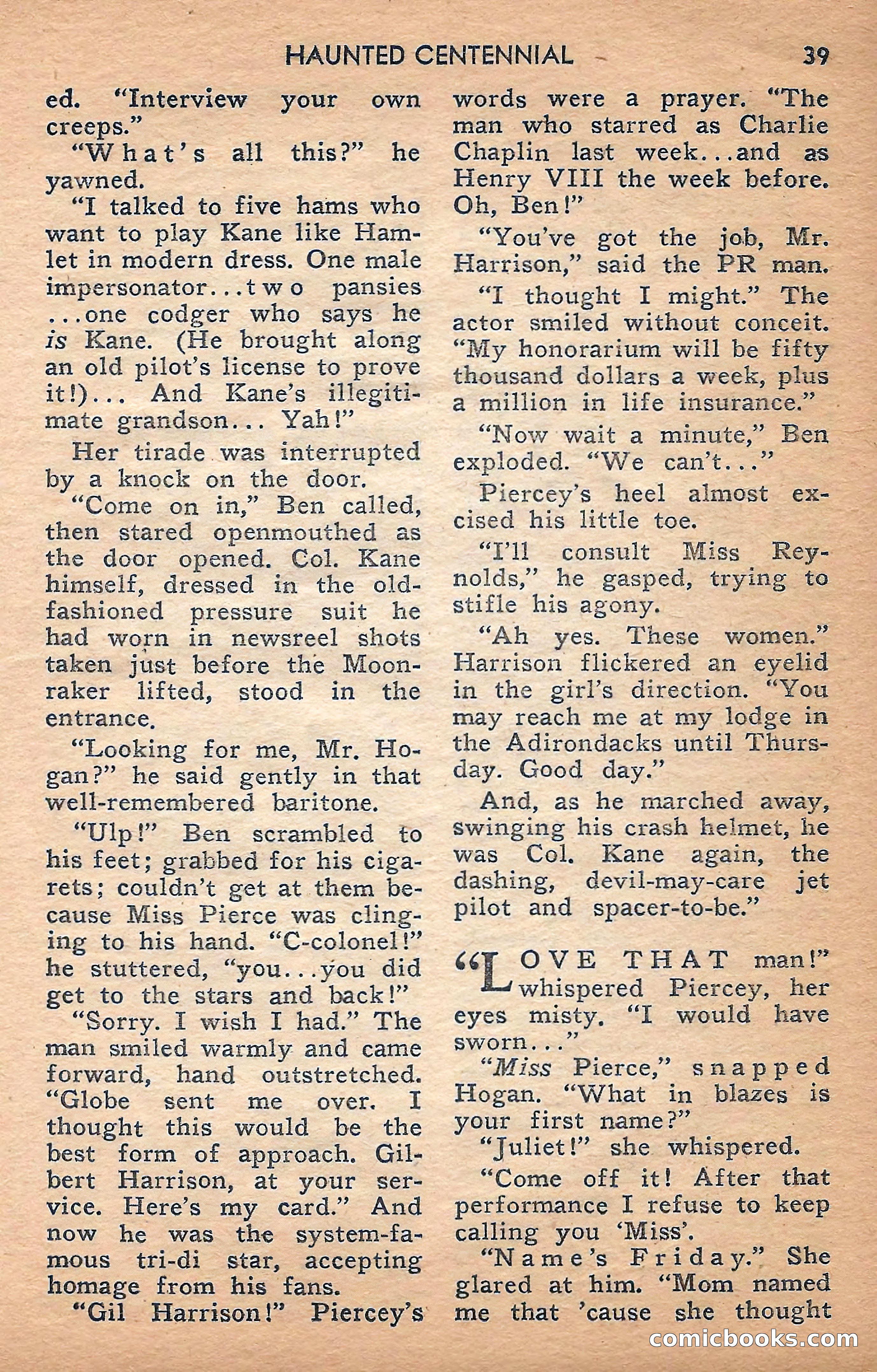 Future Science Fiction, February 1958 — page 39 of 132