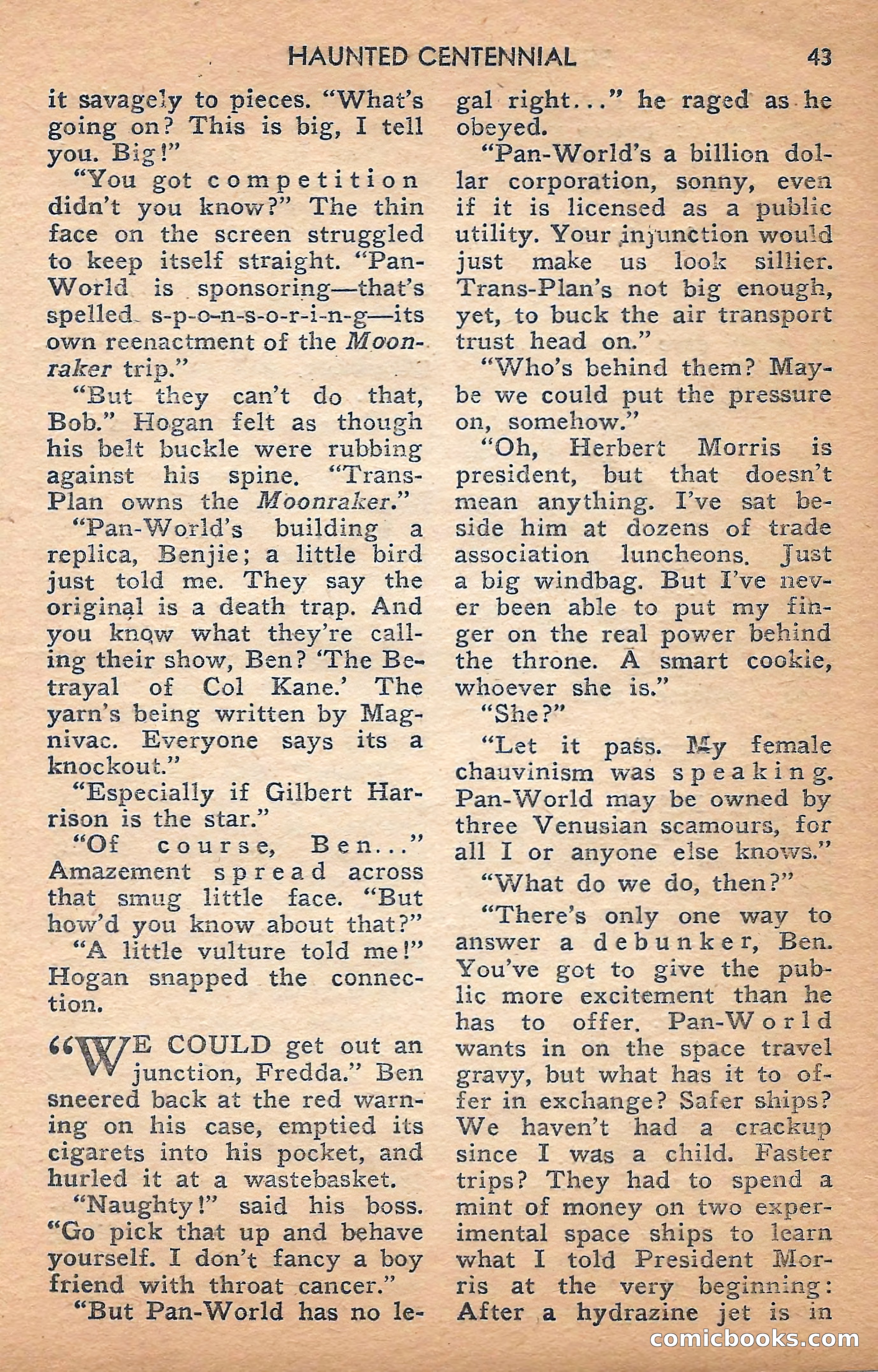 Future Science Fiction, February 1958 — page 43 of 132