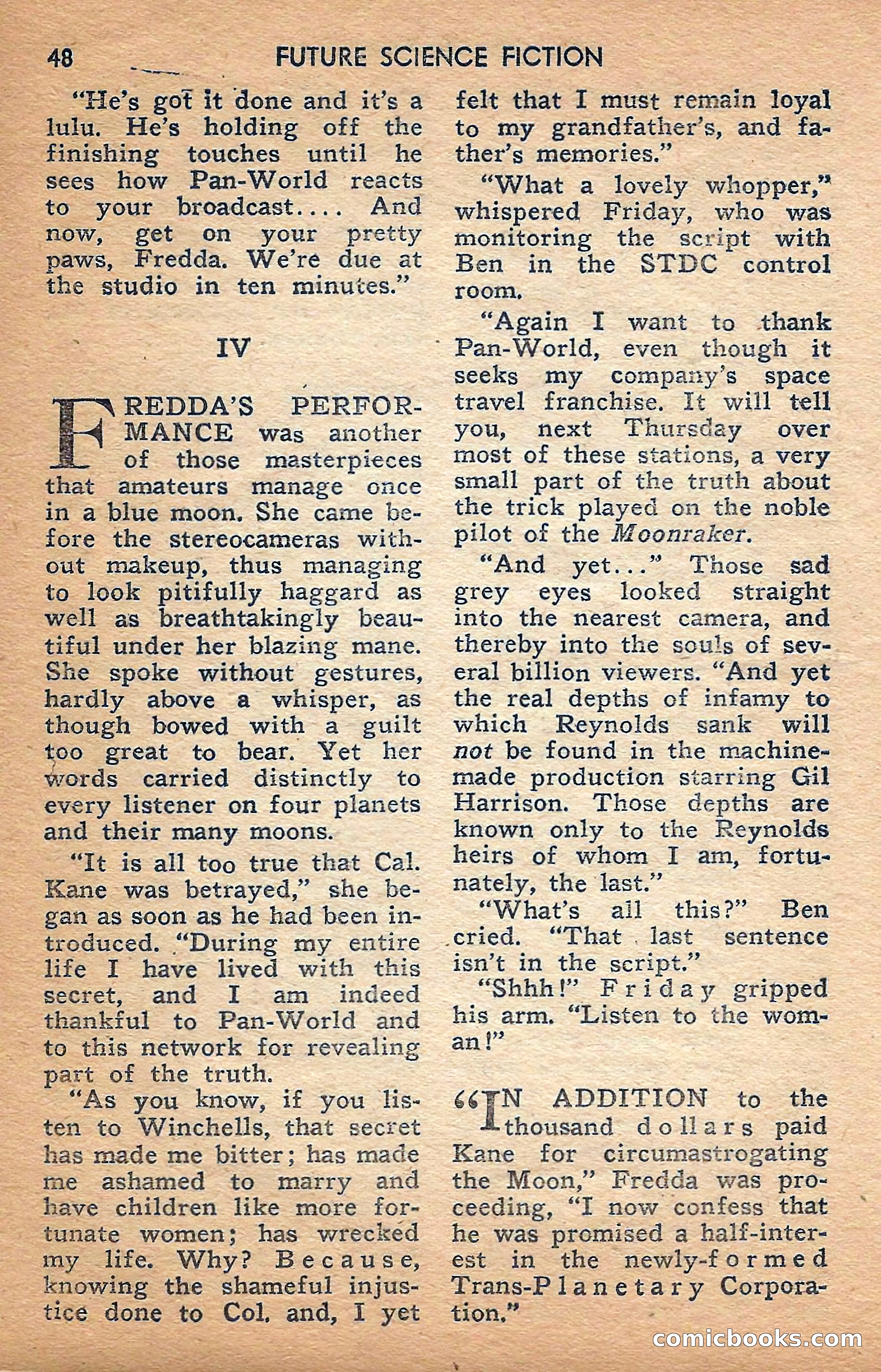 Future Science Fiction, February 1958 — page 48 of 132