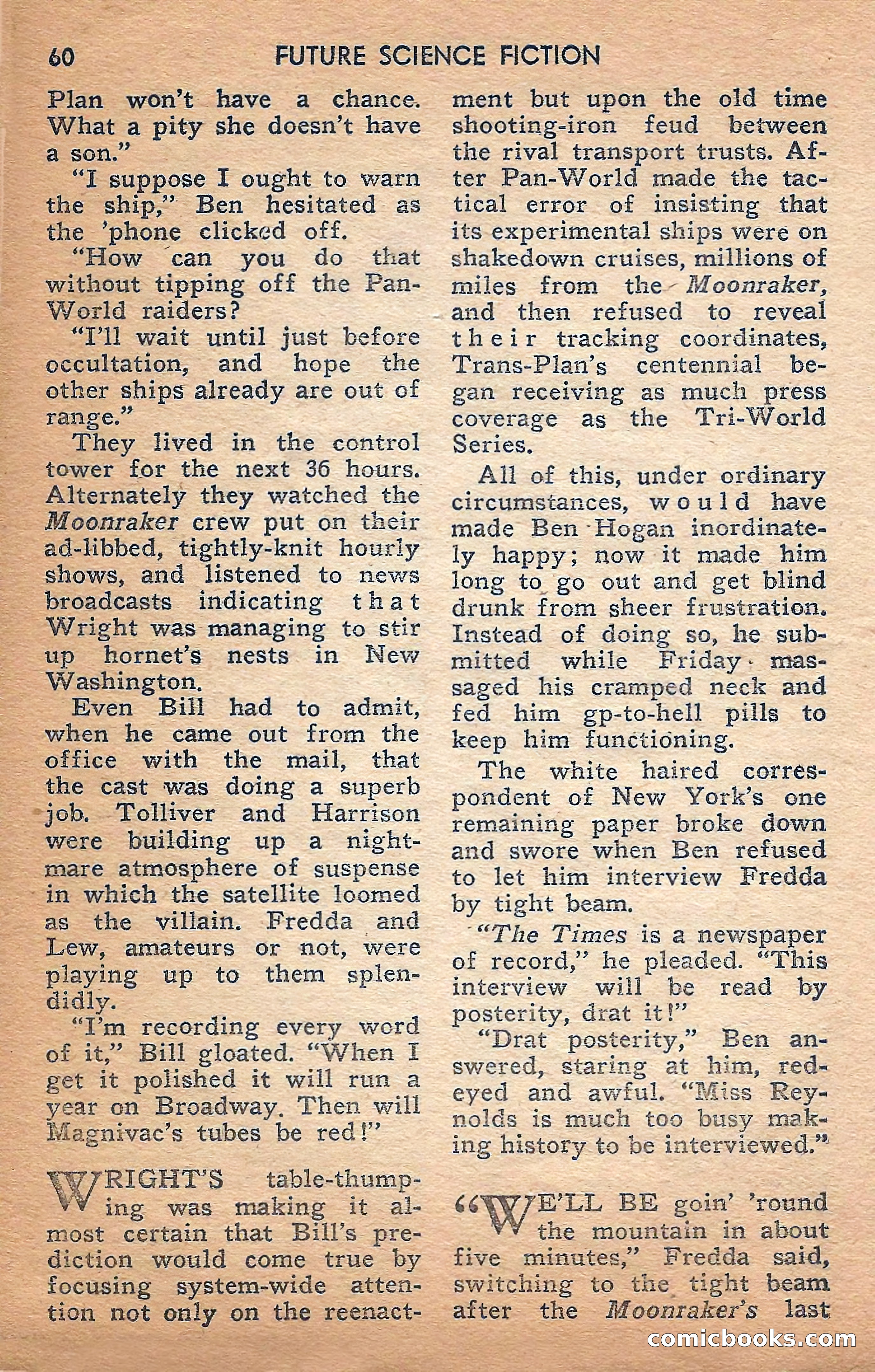 Future Science Fiction, February 1958 — page 60 of 132