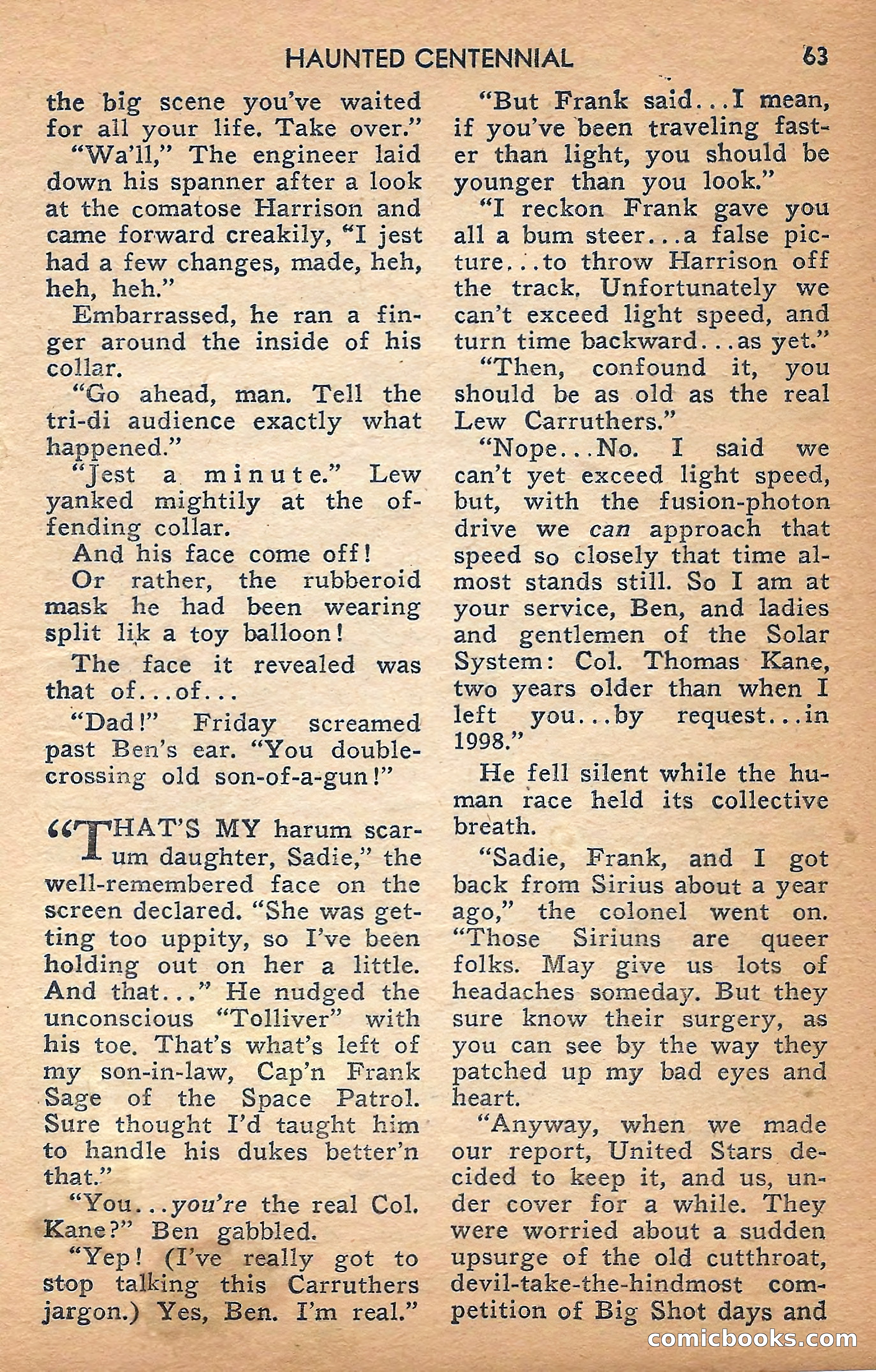 Future Science Fiction, February 1958 — page 63 of 132