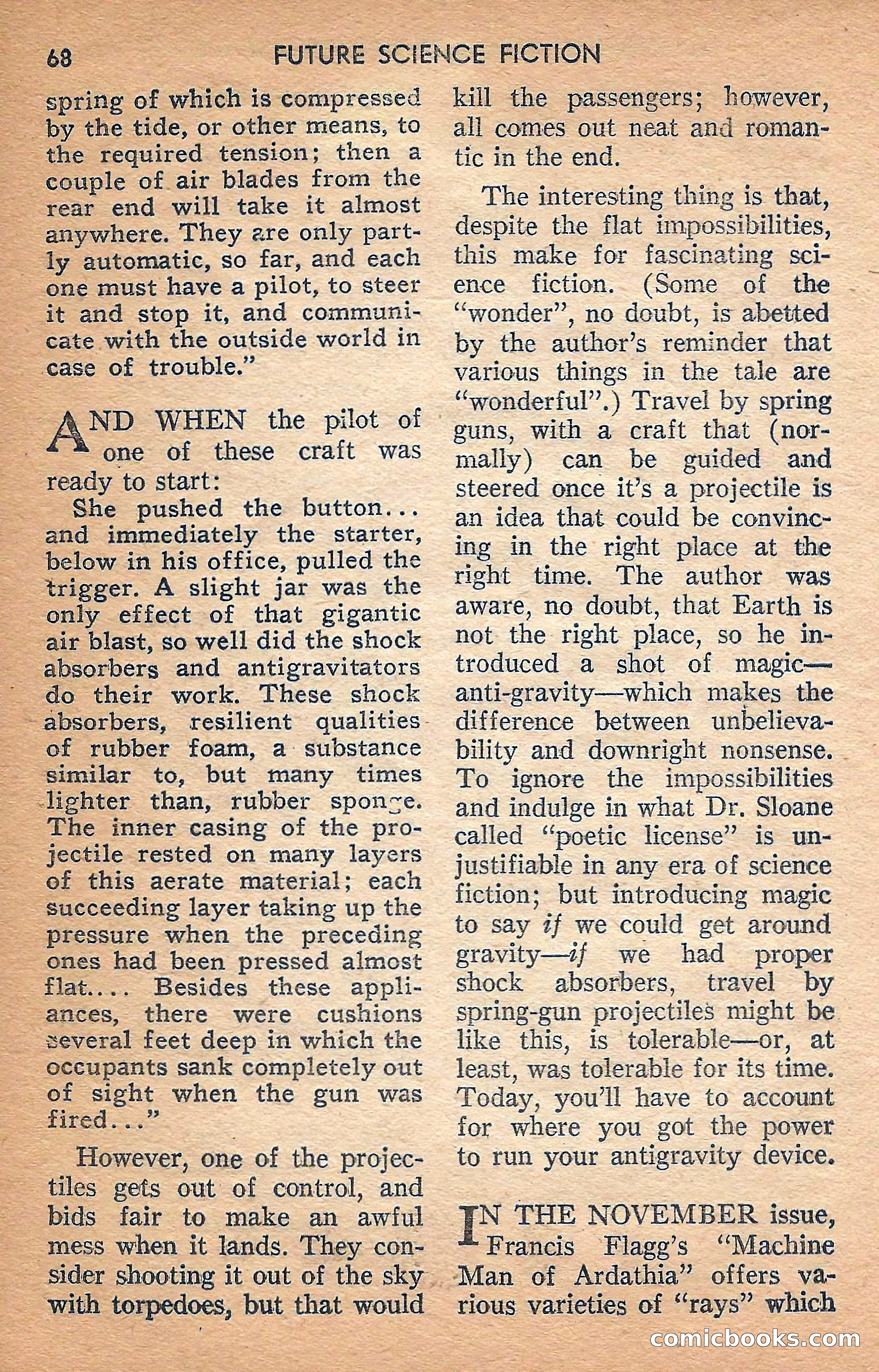 Future Science Fiction, February 1958 — page 68 of 132