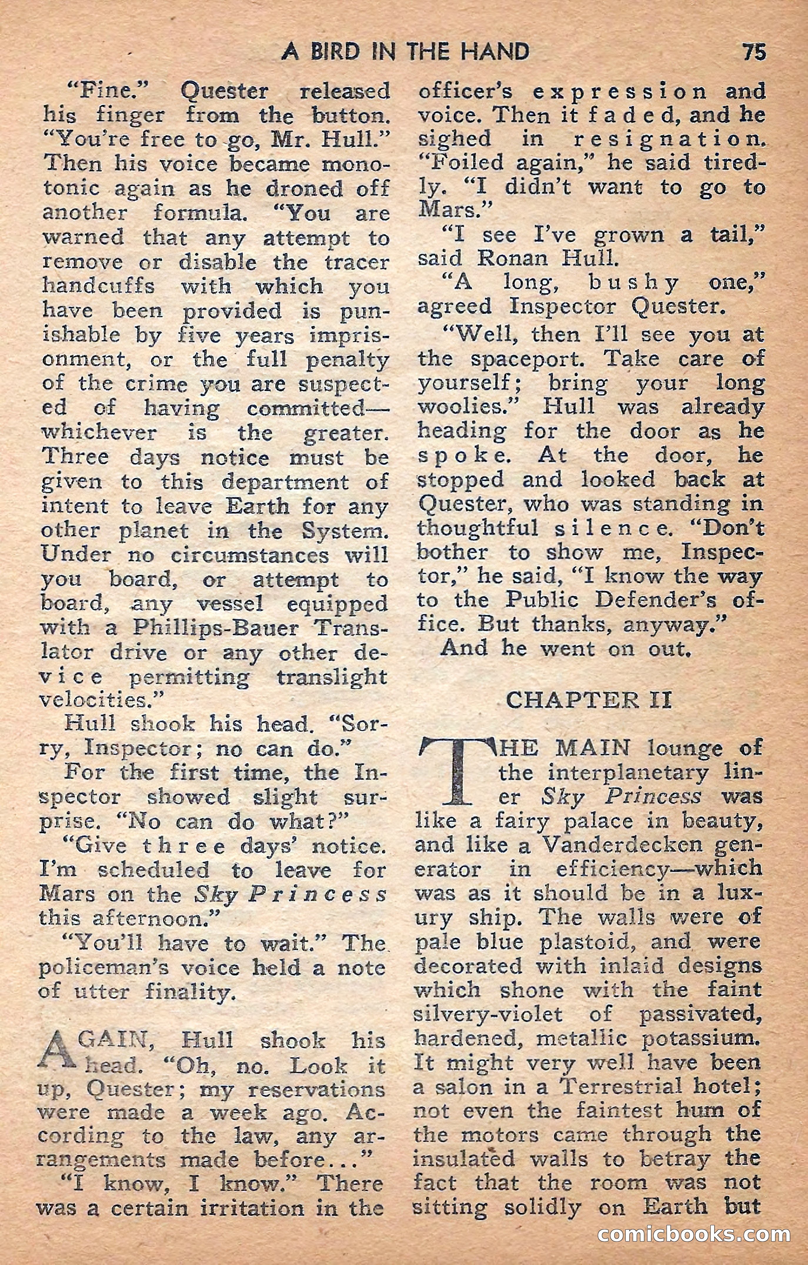 Future Science Fiction, February 1958 — page 75 of 132
