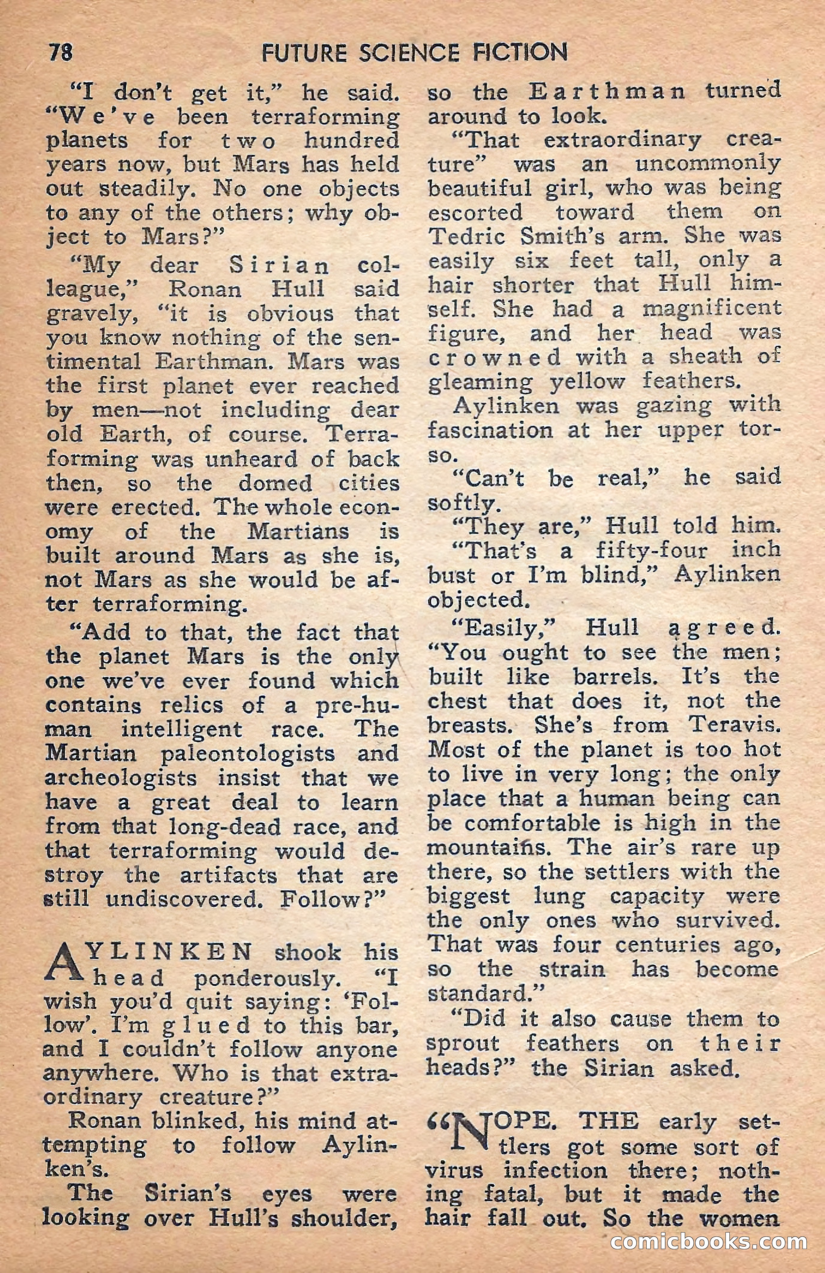 Future Science Fiction, February 1958 — page 78 of 132
