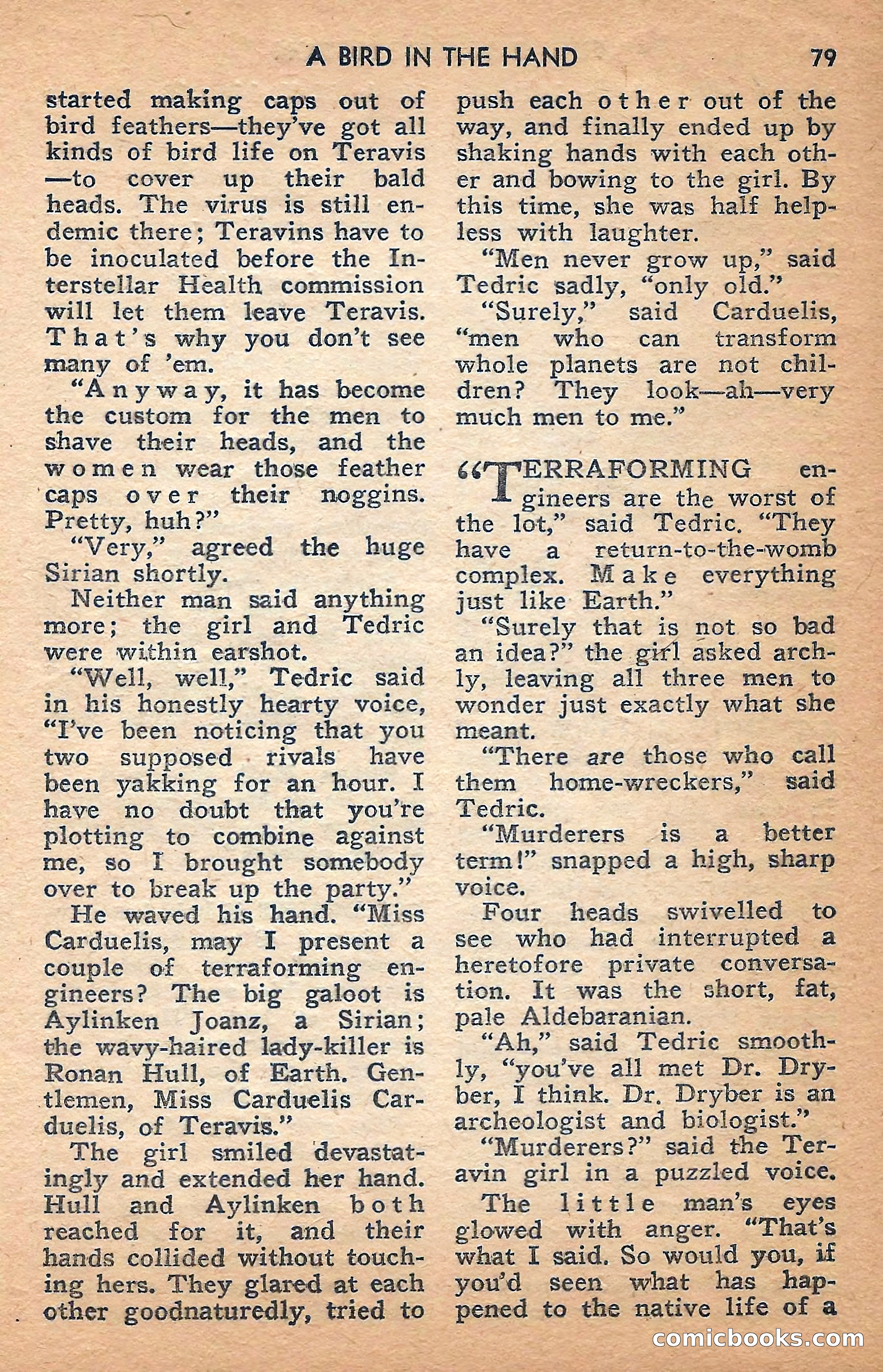 Future Science Fiction, February 1958 — page 79 of 132
