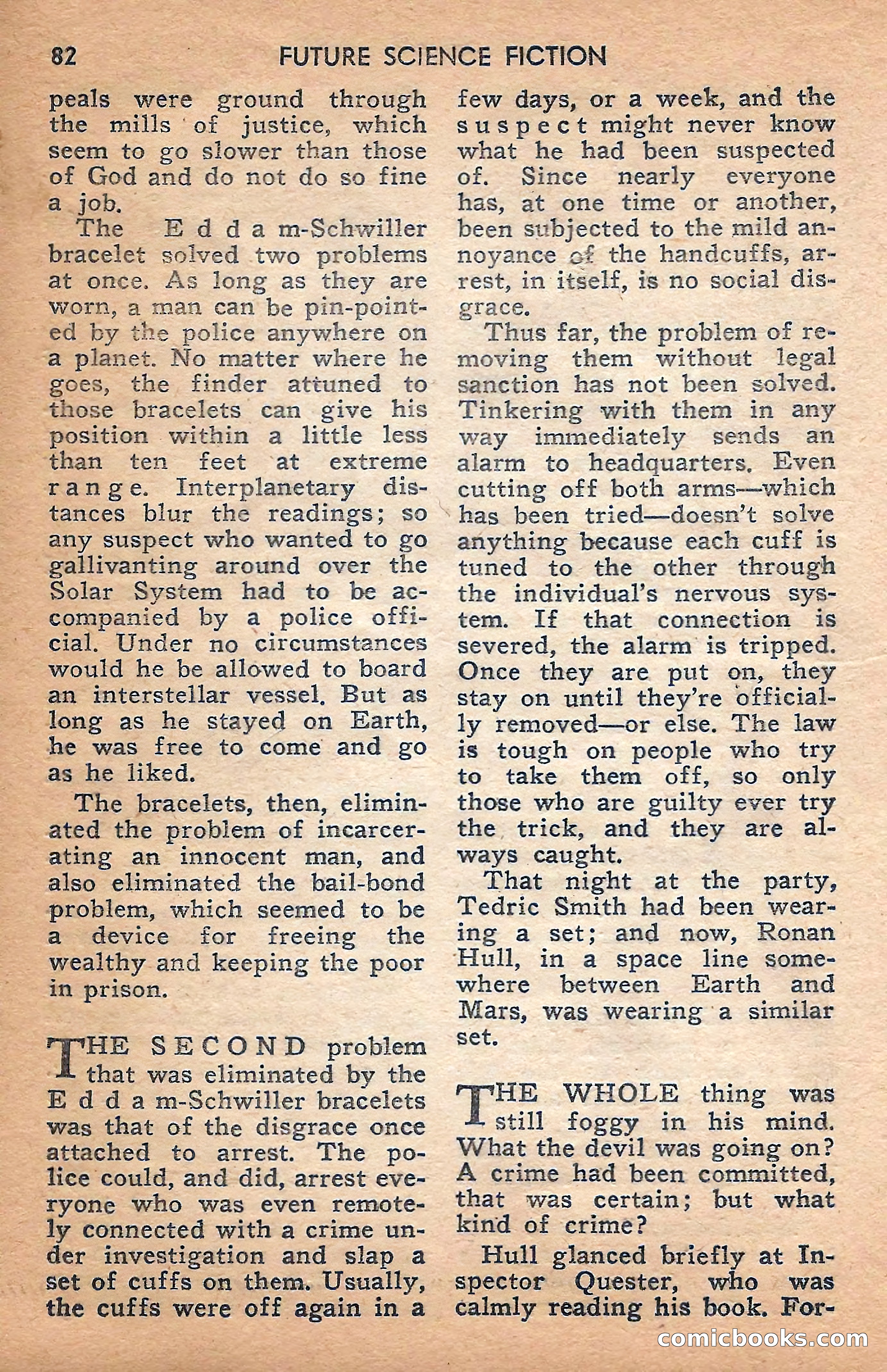 Future Science Fiction, February 1958 — page 82 of 132