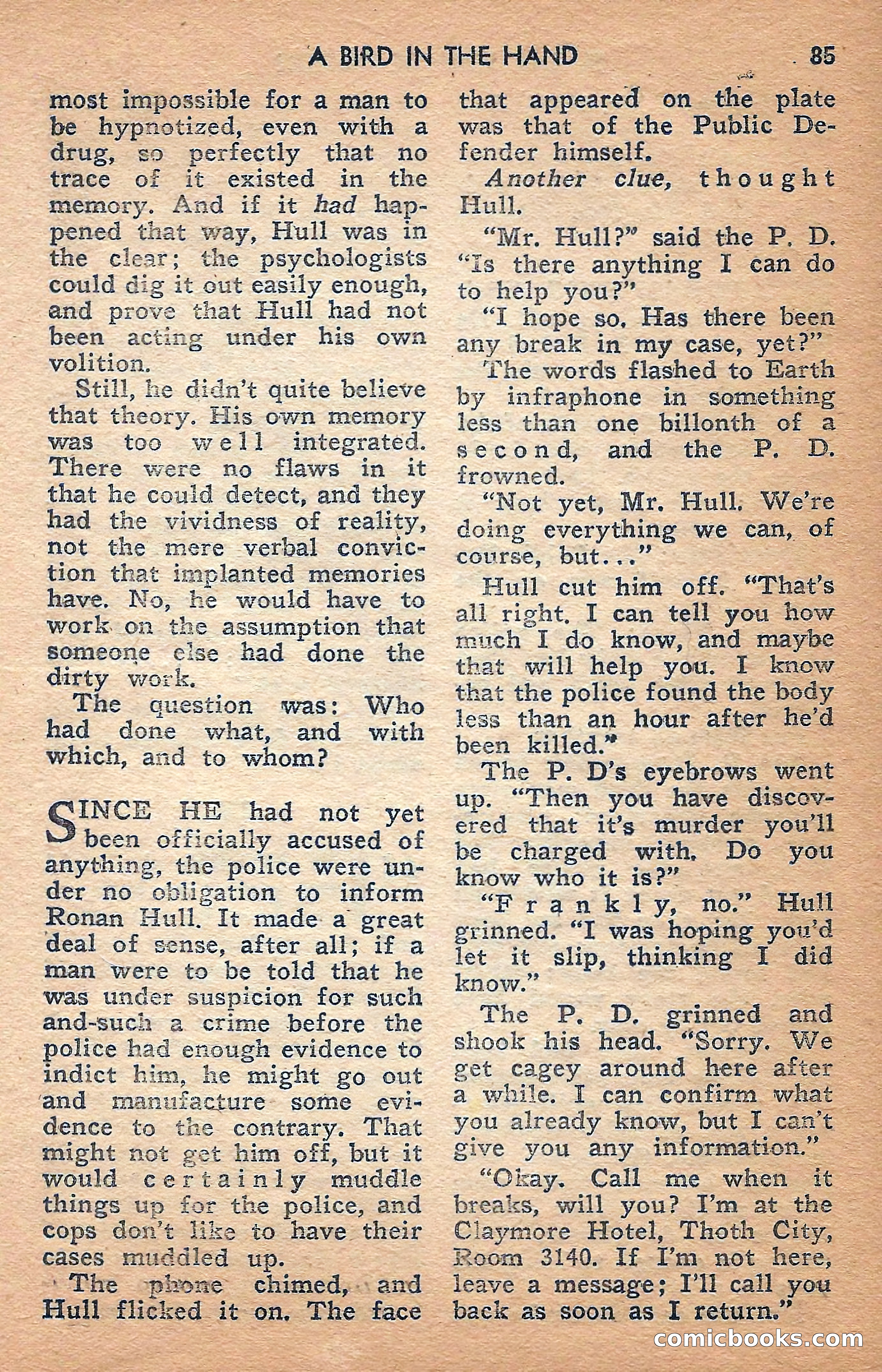 Future Science Fiction, February 1958 — page 85 of 132