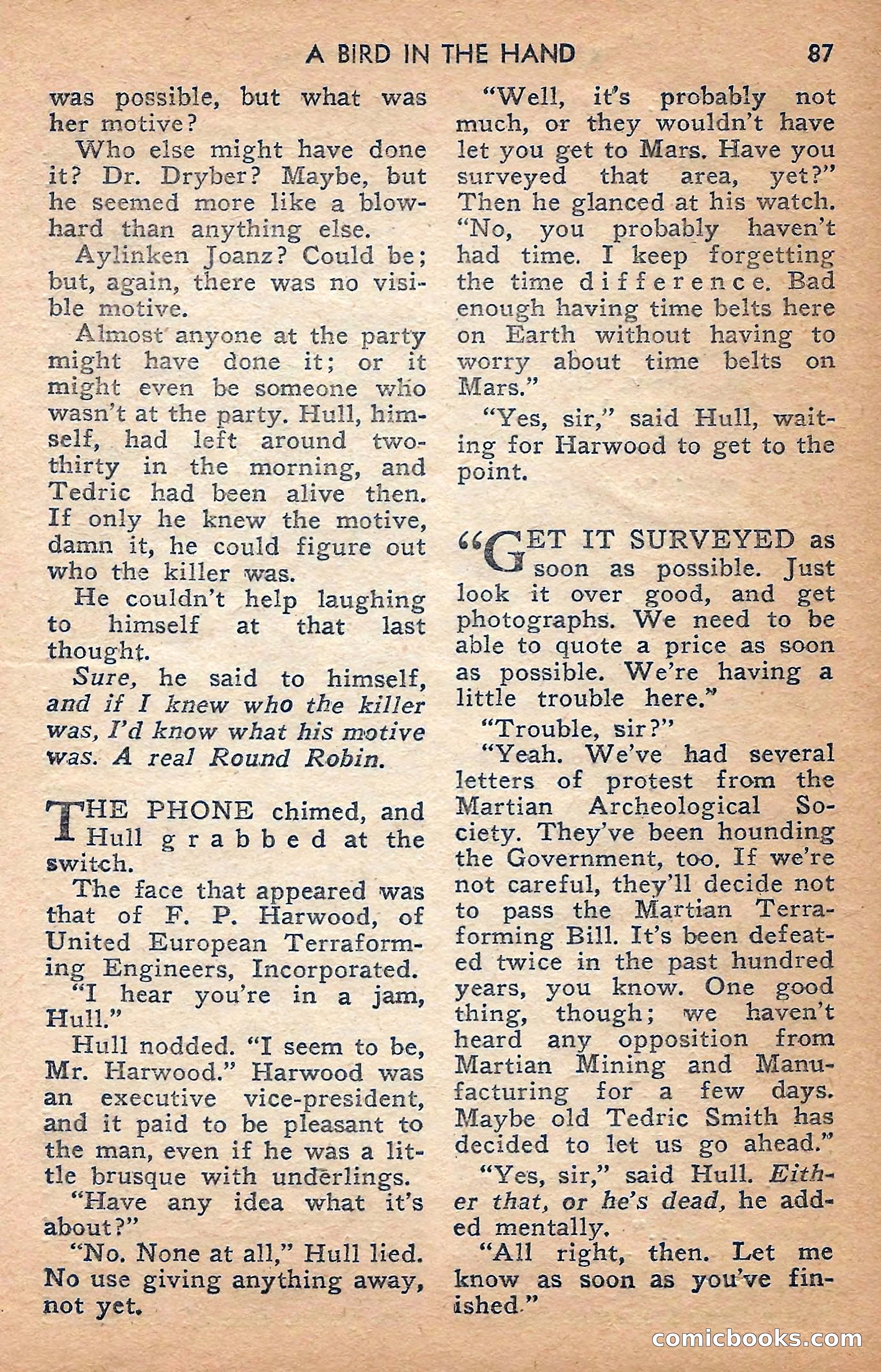 Future Science Fiction, February 1958 — page 87 of 132