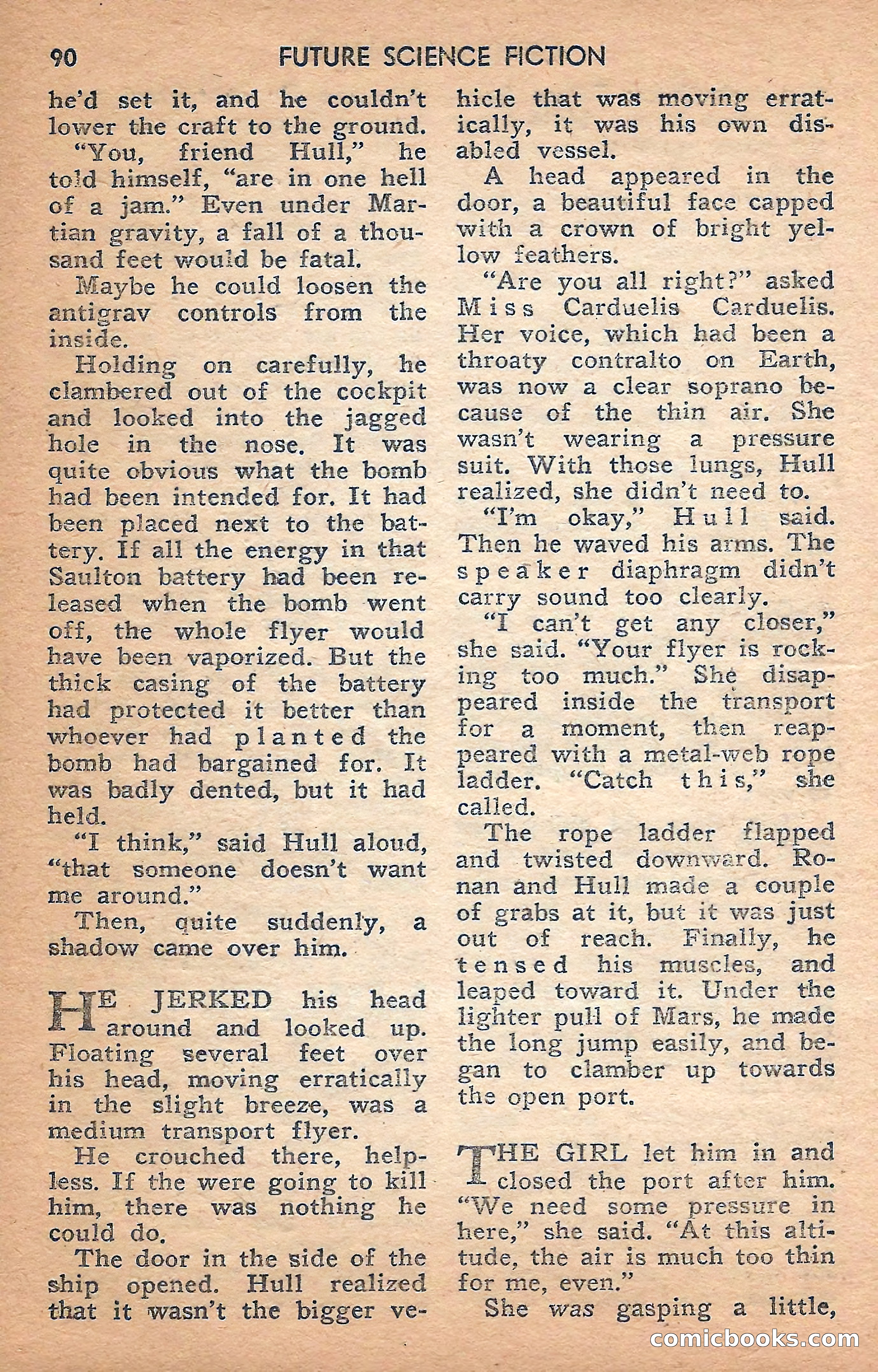 Future Science Fiction, February 1958 — page 90 of 132