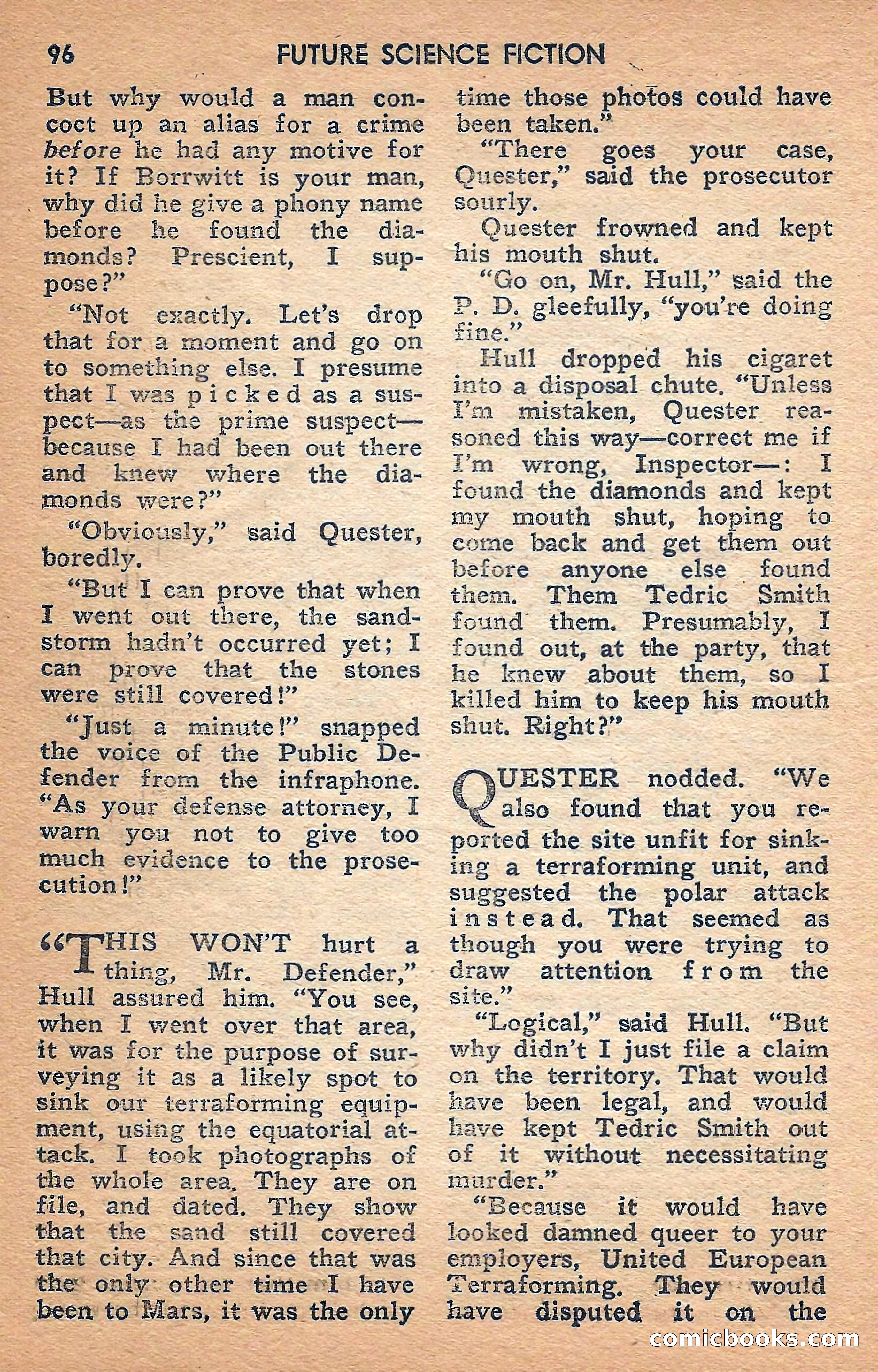 Future Science Fiction, February 1958 — page 96 of 132