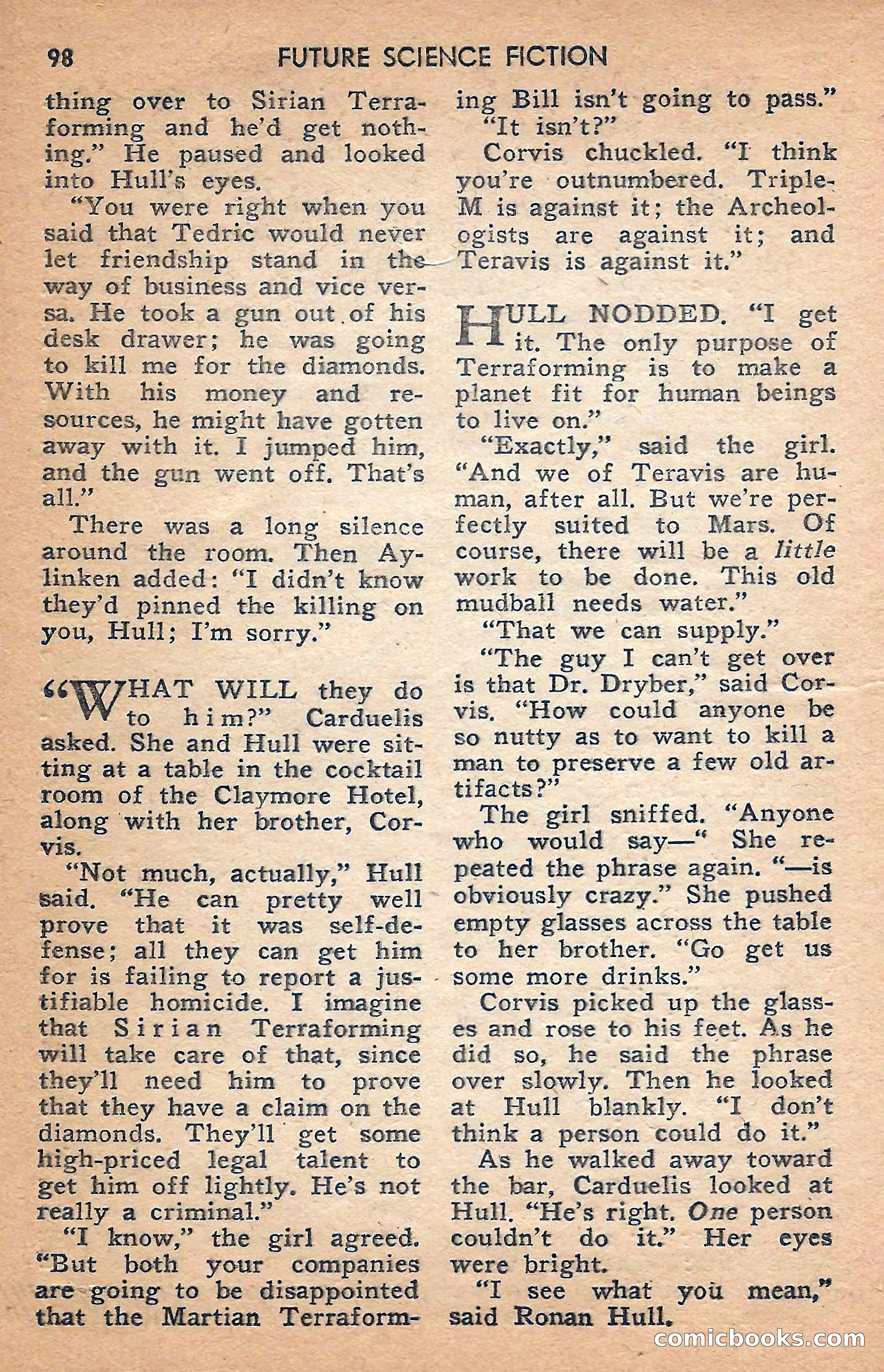 Future Science Fiction, February 1958 — page 98 of 132