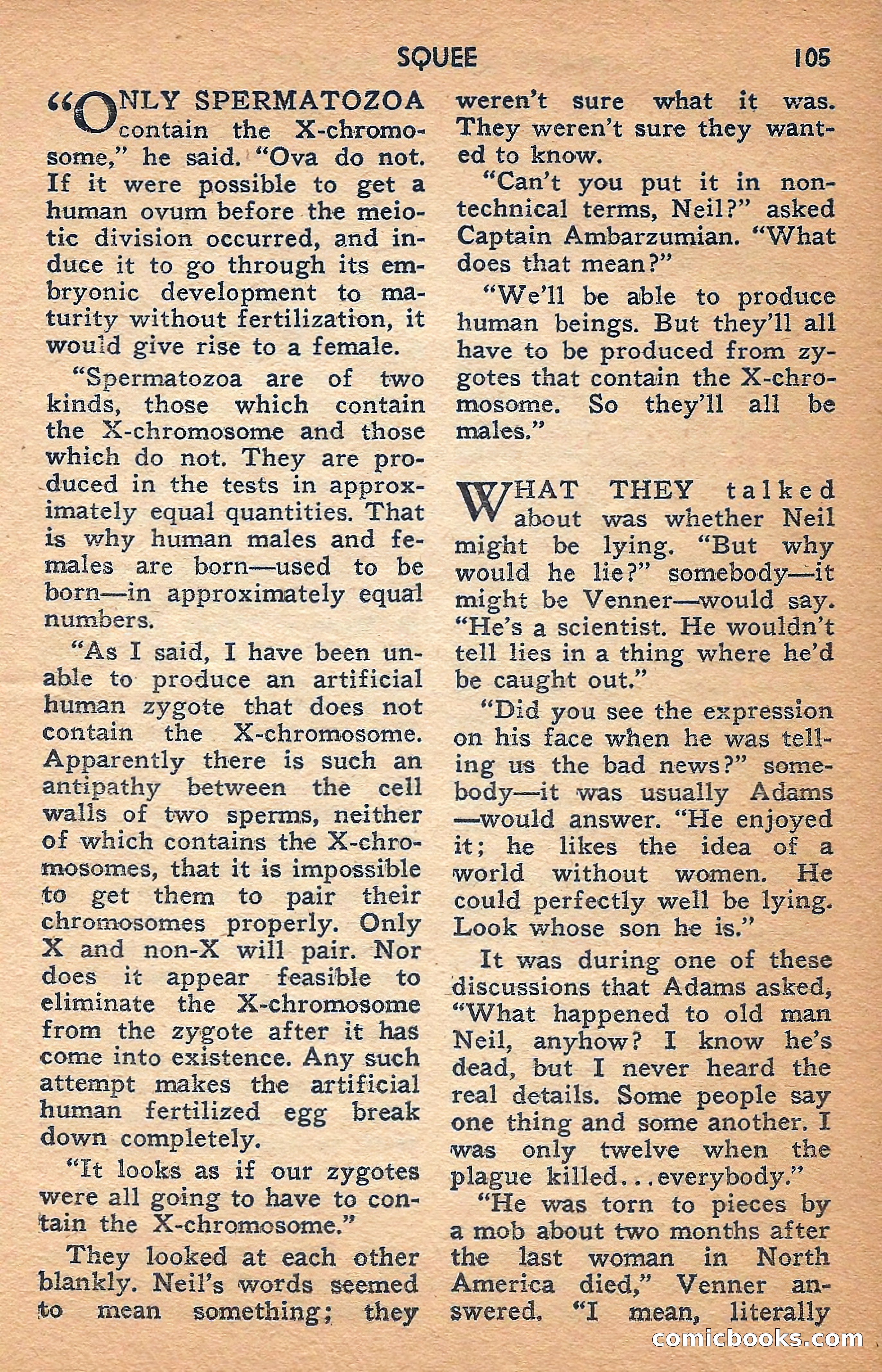 Future Science Fiction, February 1958 — page 105 of 132