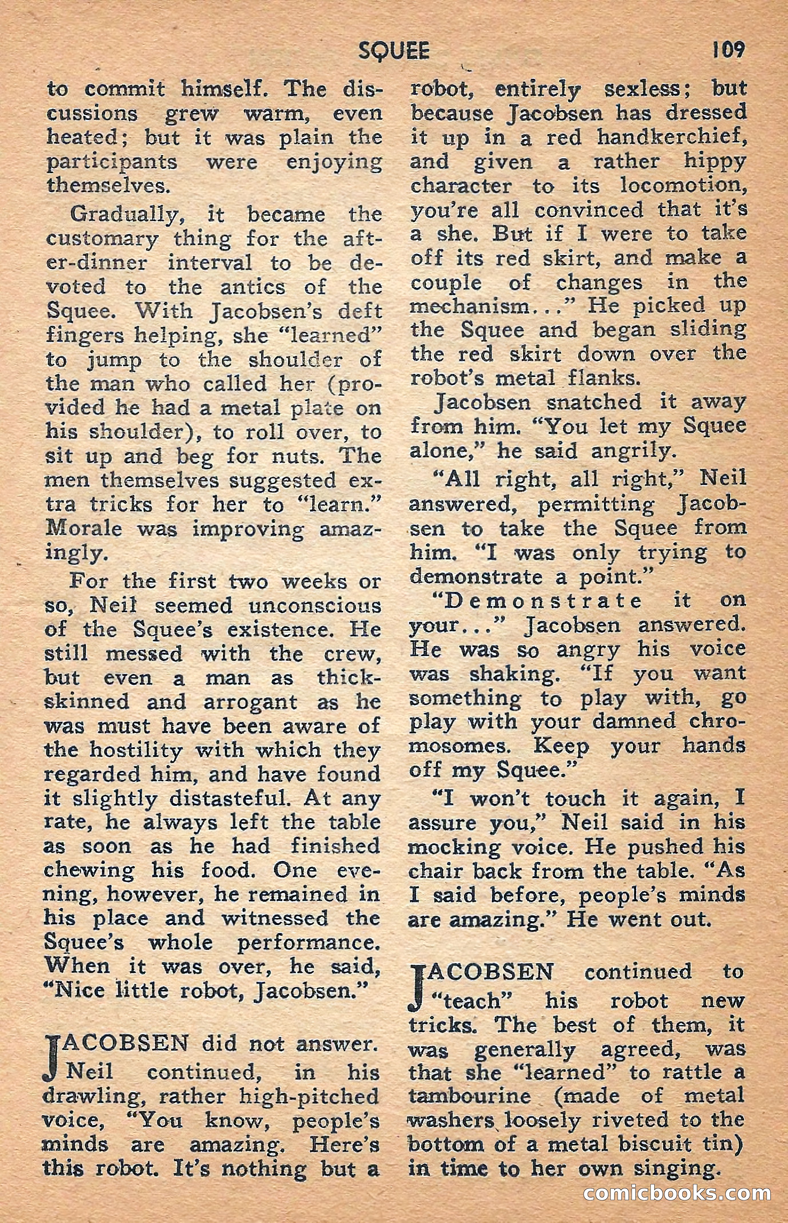 Future Science Fiction, February 1958 — page 109 of 132