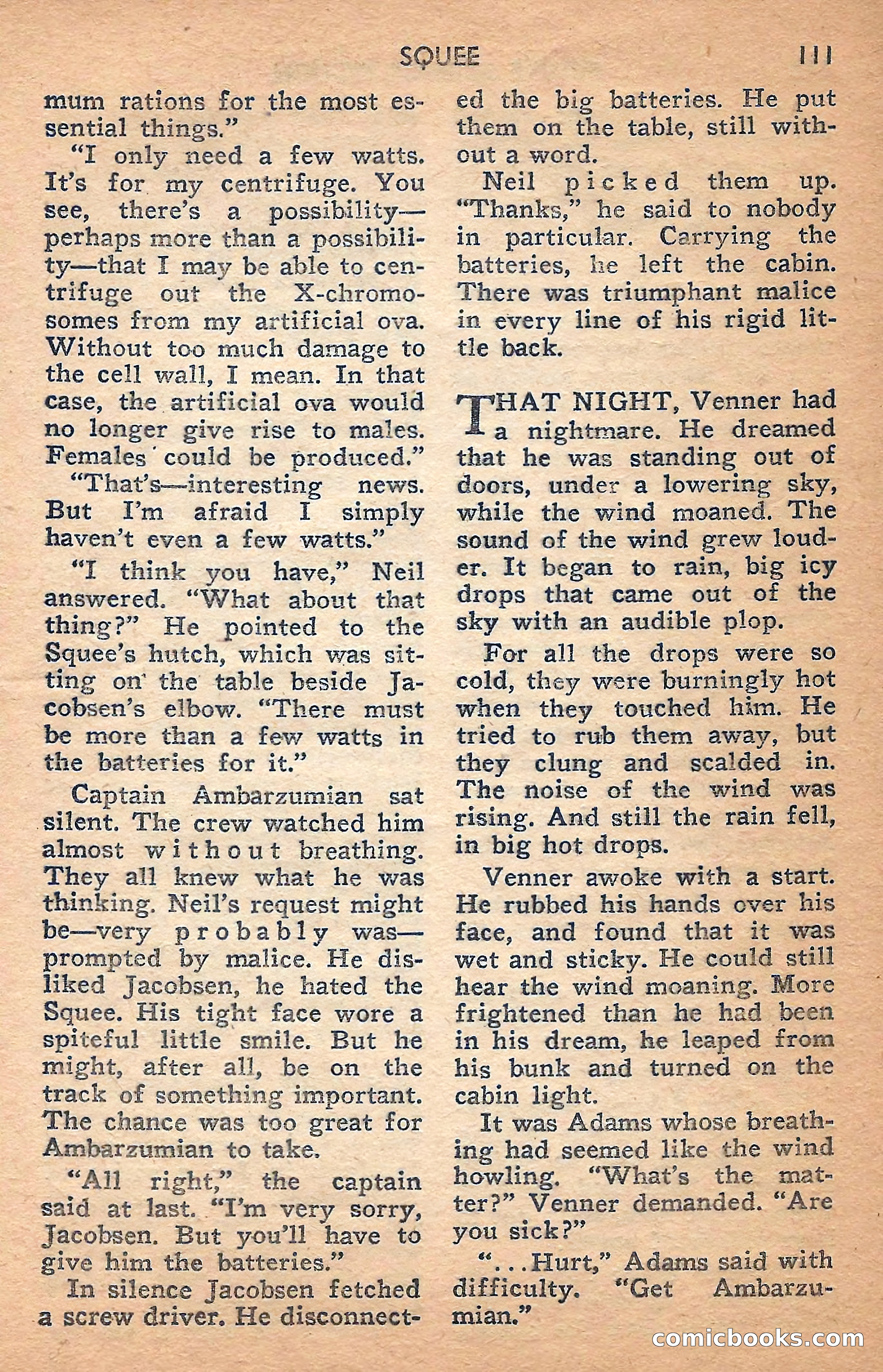 Future Science Fiction, February 1958 — page 111 of 132