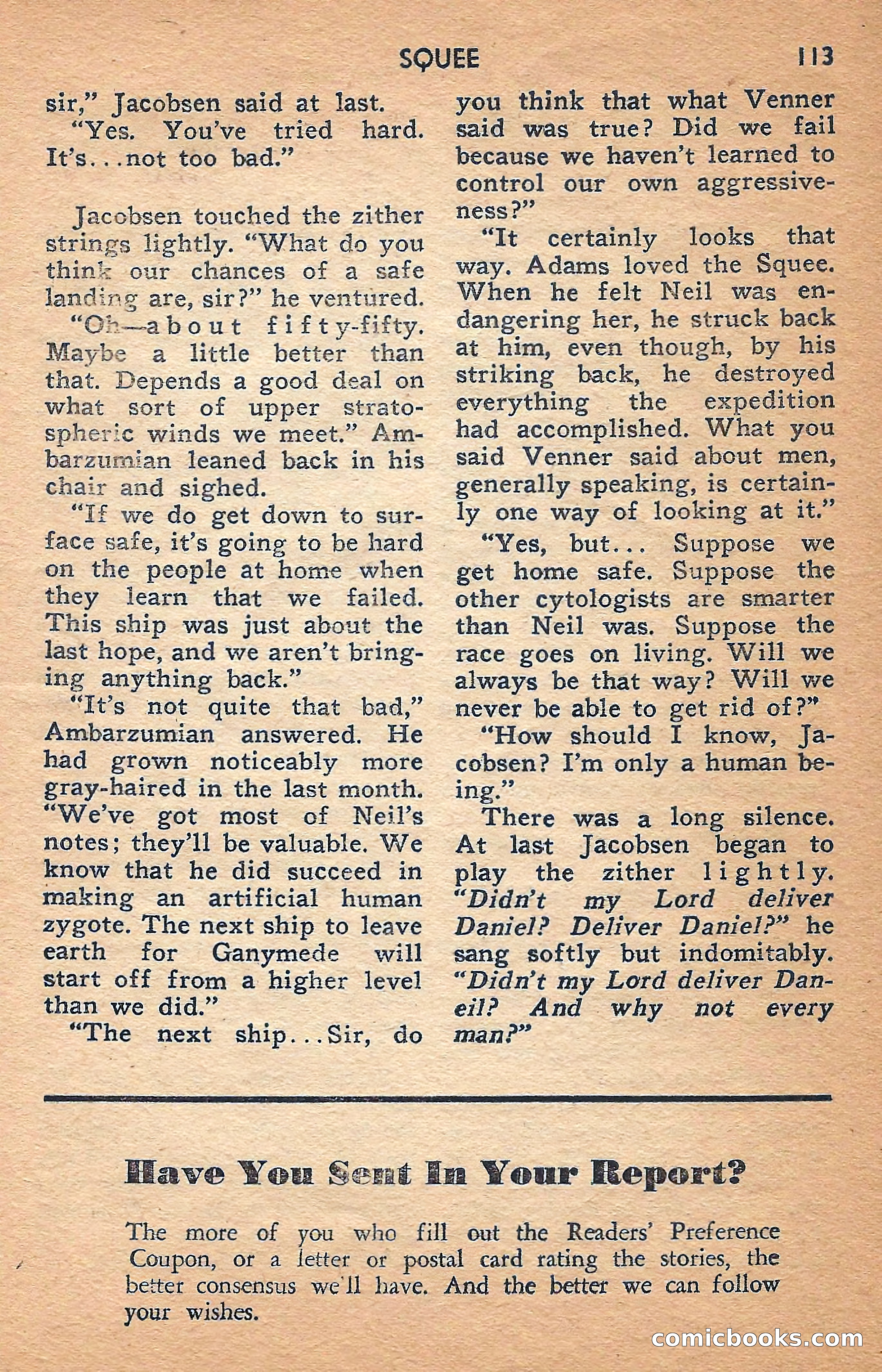 Future Science Fiction, February 1958 — page 113 of 132