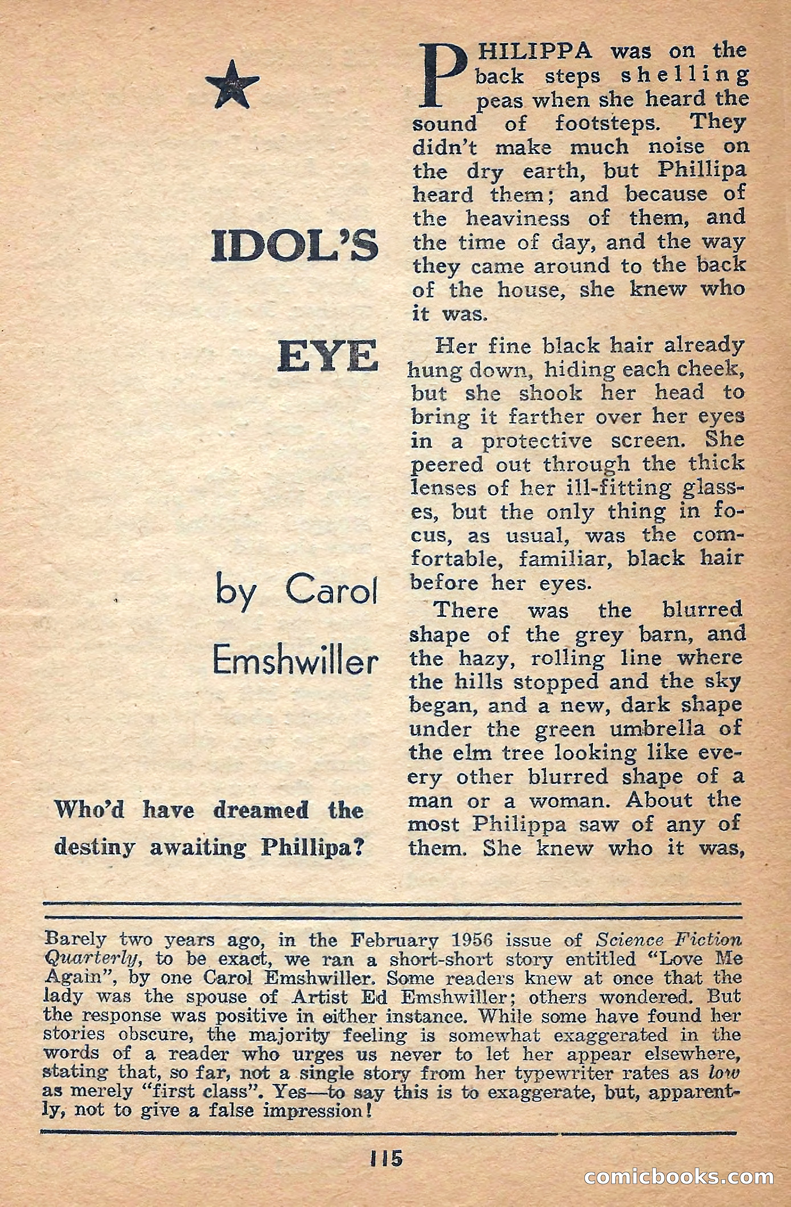 Future Science Fiction, February 1958 — page 115 of 132