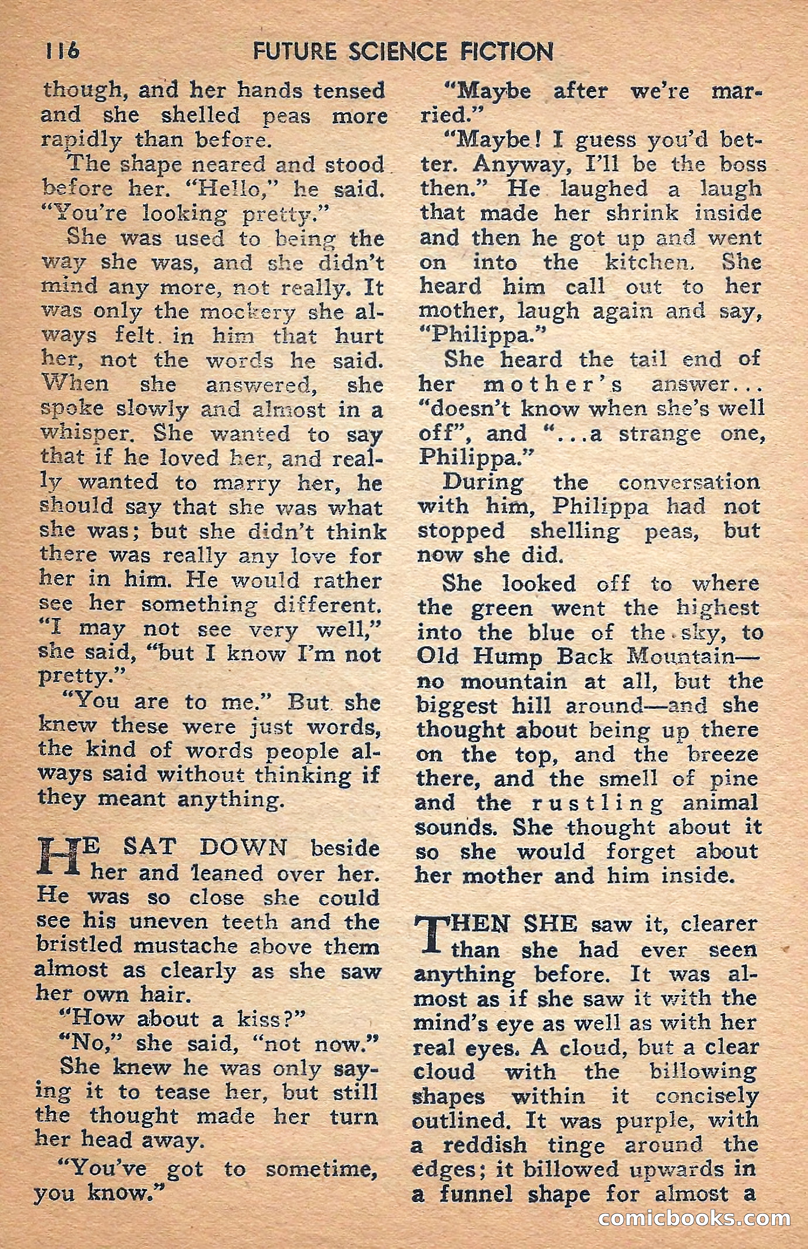 Future Science Fiction, February 1958 — page 116 of 132