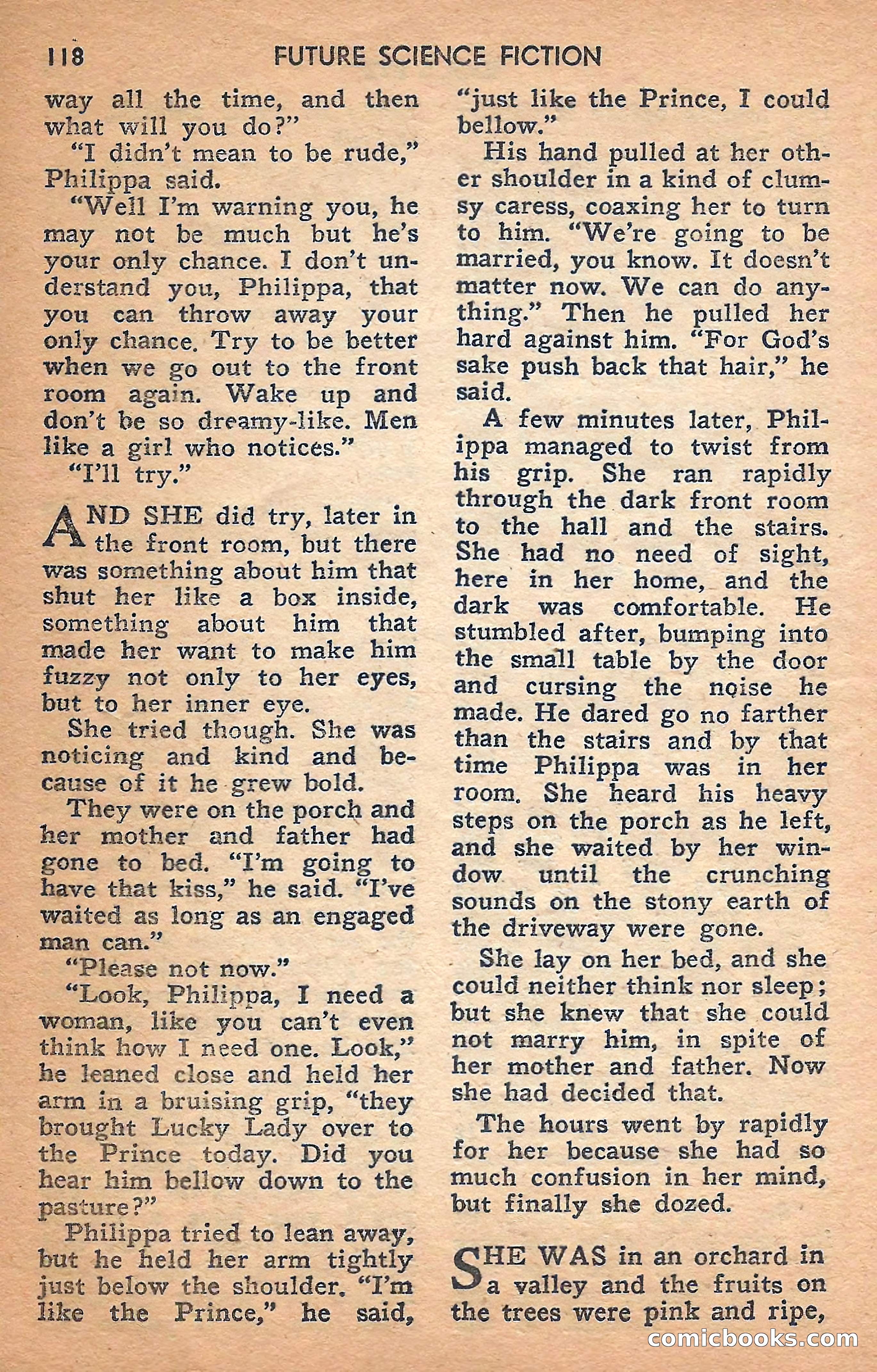 Future Science Fiction, February 1958 — page 118 of 132