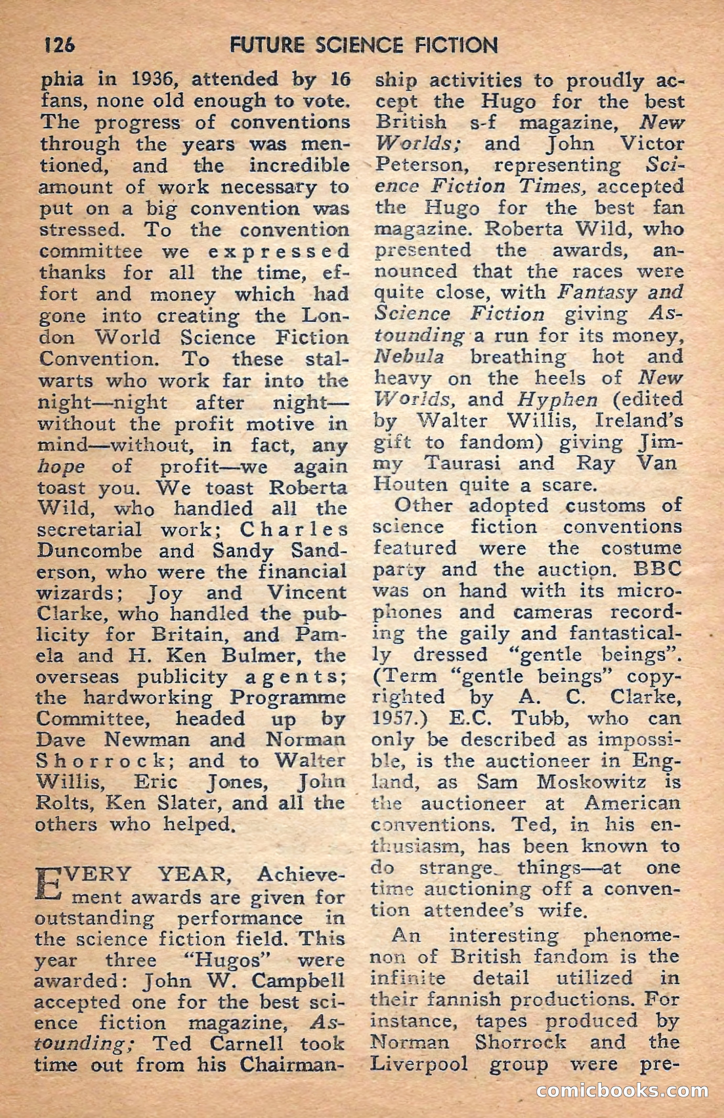Future Science Fiction, February 1958 — page 126 of 132