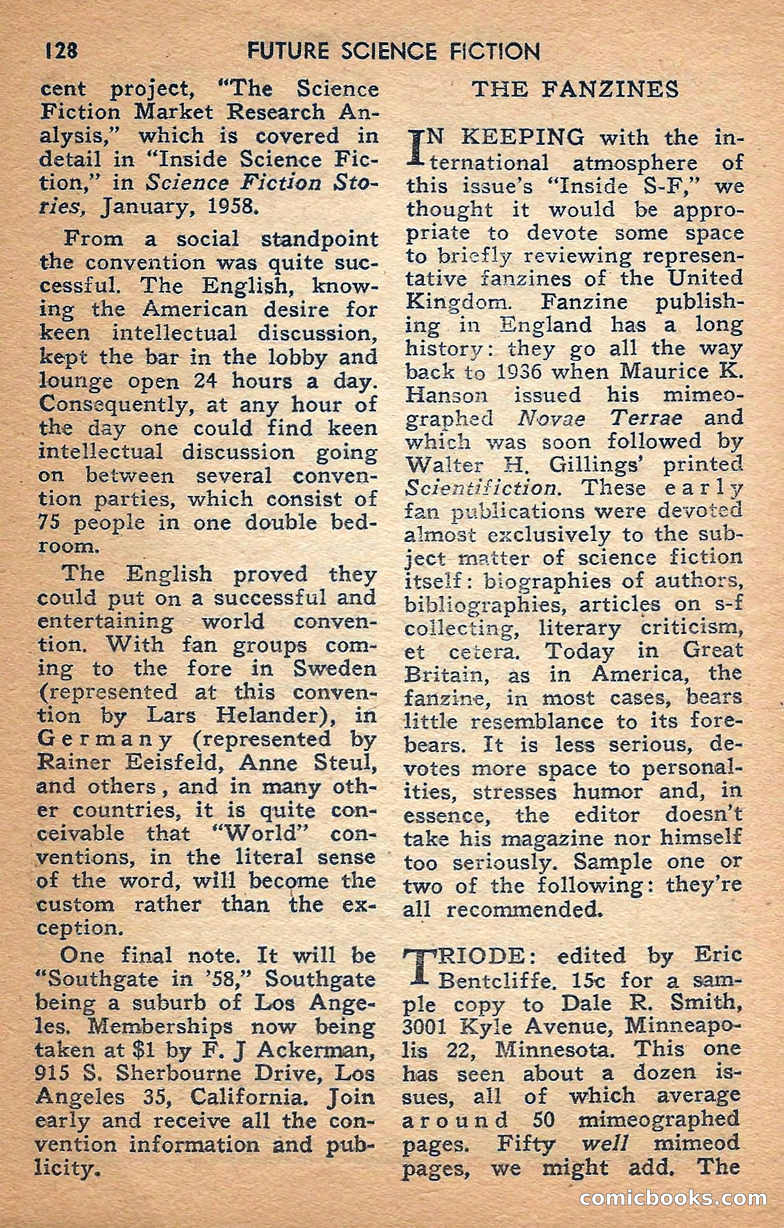Future Science Fiction, February 1958 — page 128 of 132