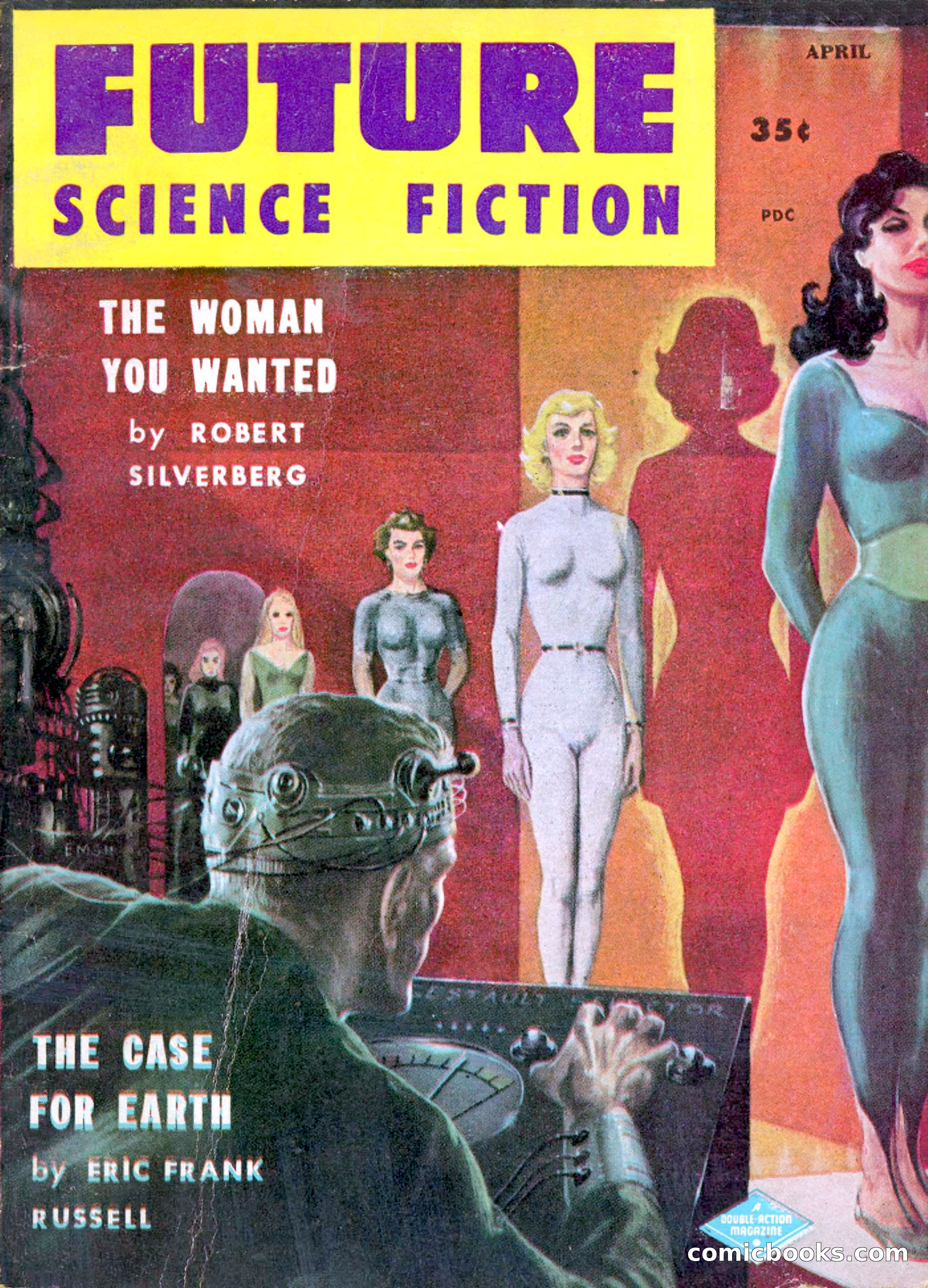 Future Science Fiction, April 1958 — page 1 of 132