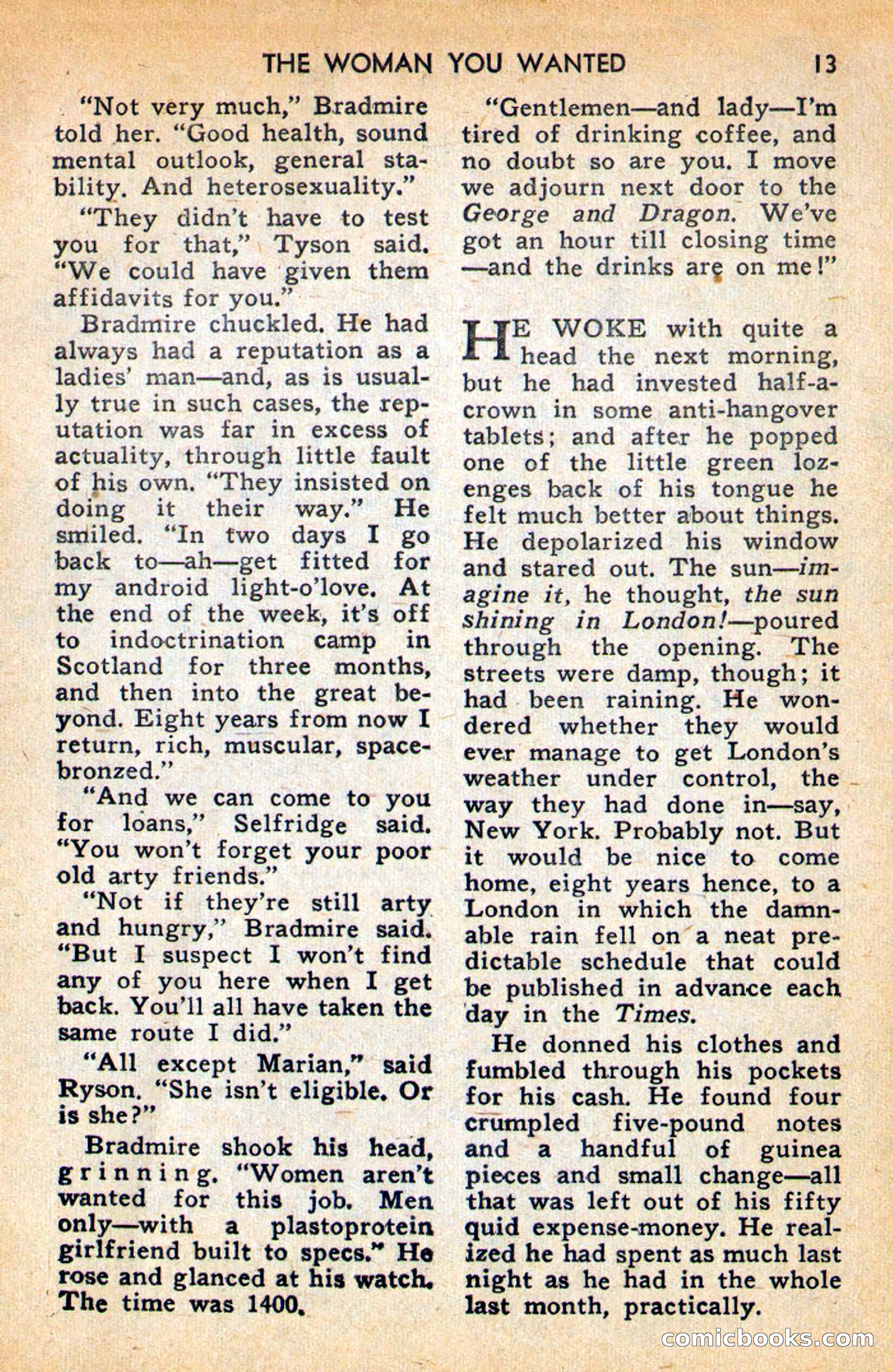 Future Science Fiction, April 1958 — page 13 of 132