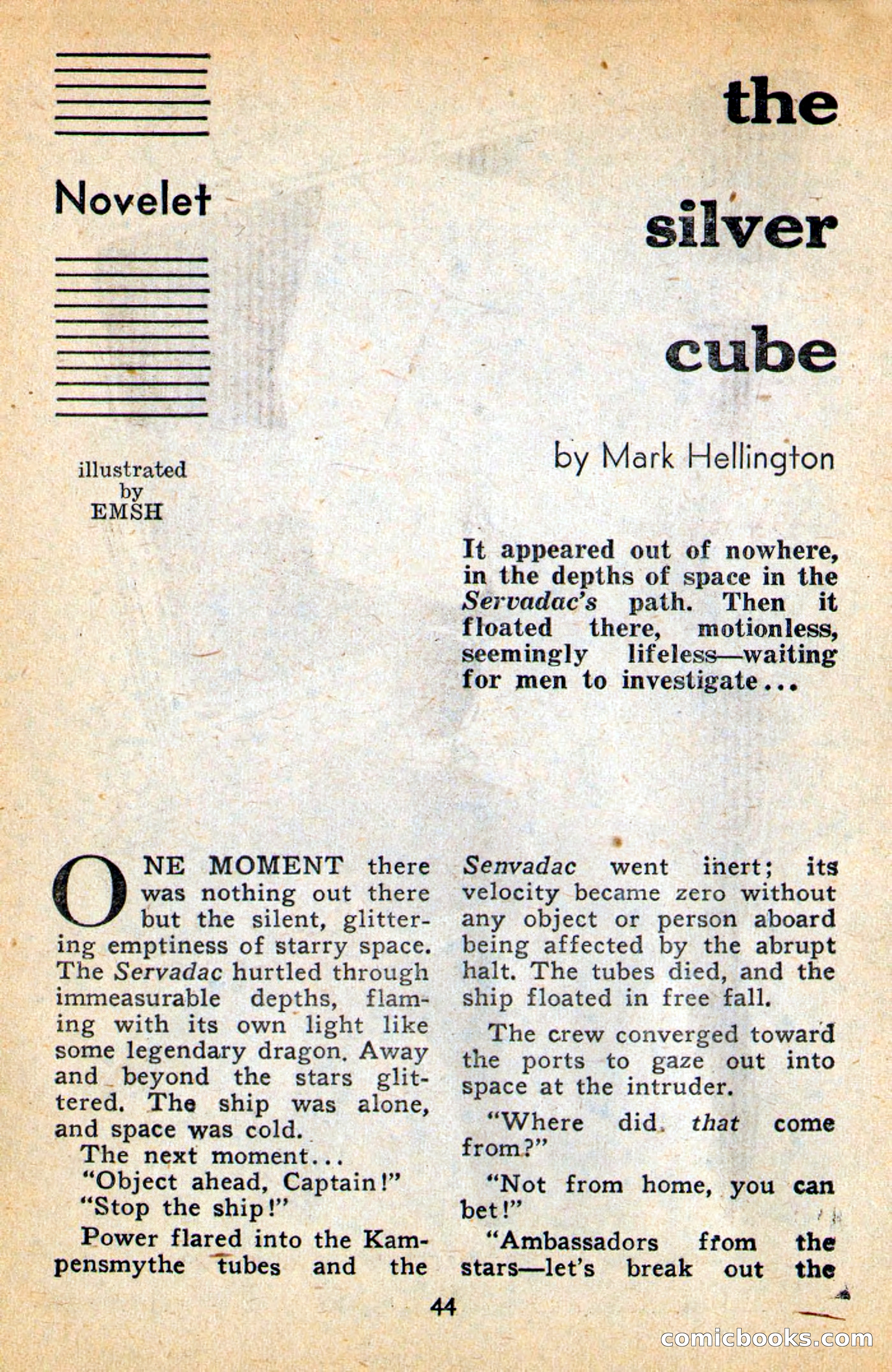 Future Science Fiction, April 1958 — page 44 of 132