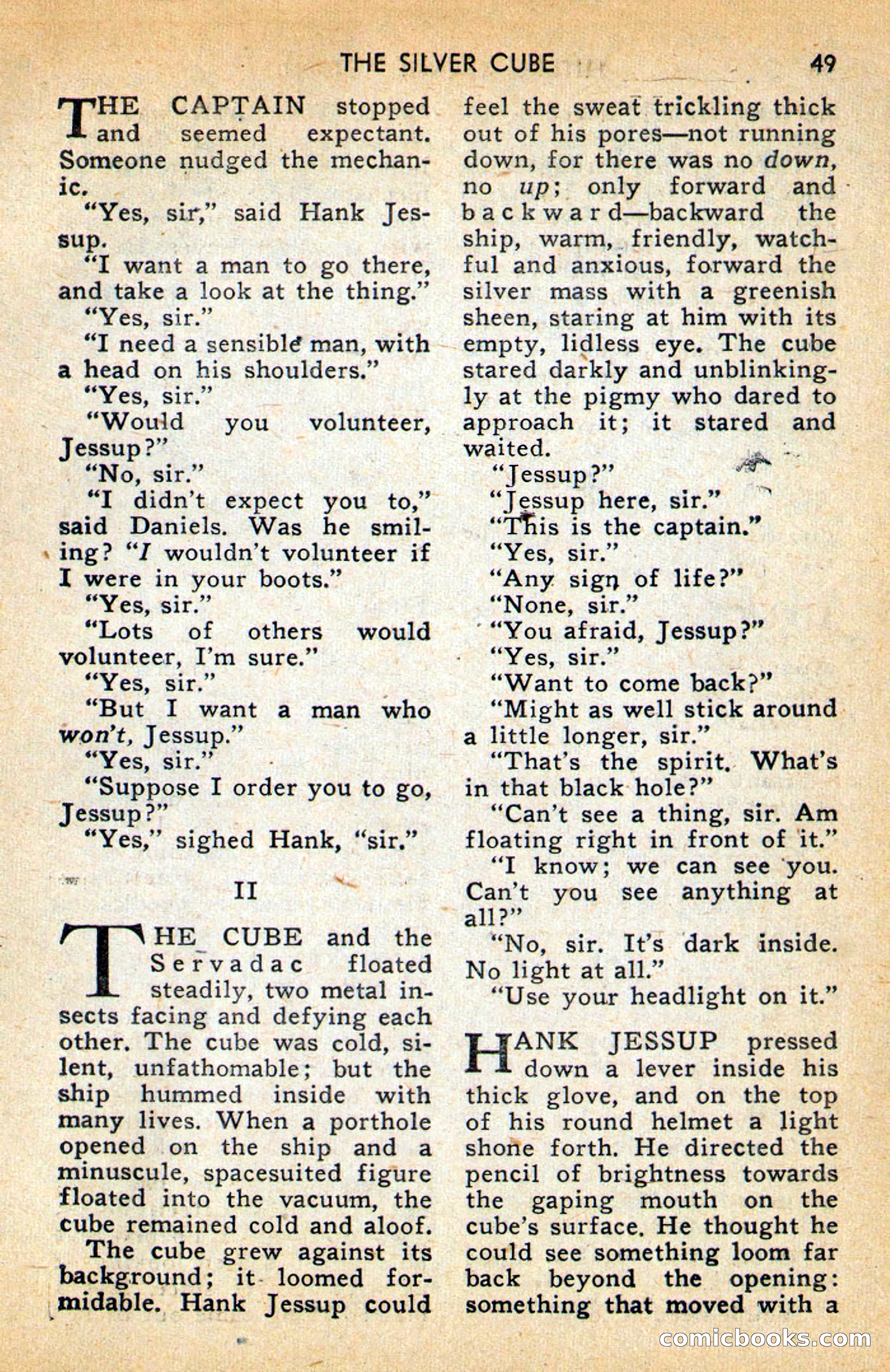 Future Science Fiction, April 1958 — page 49 of 132