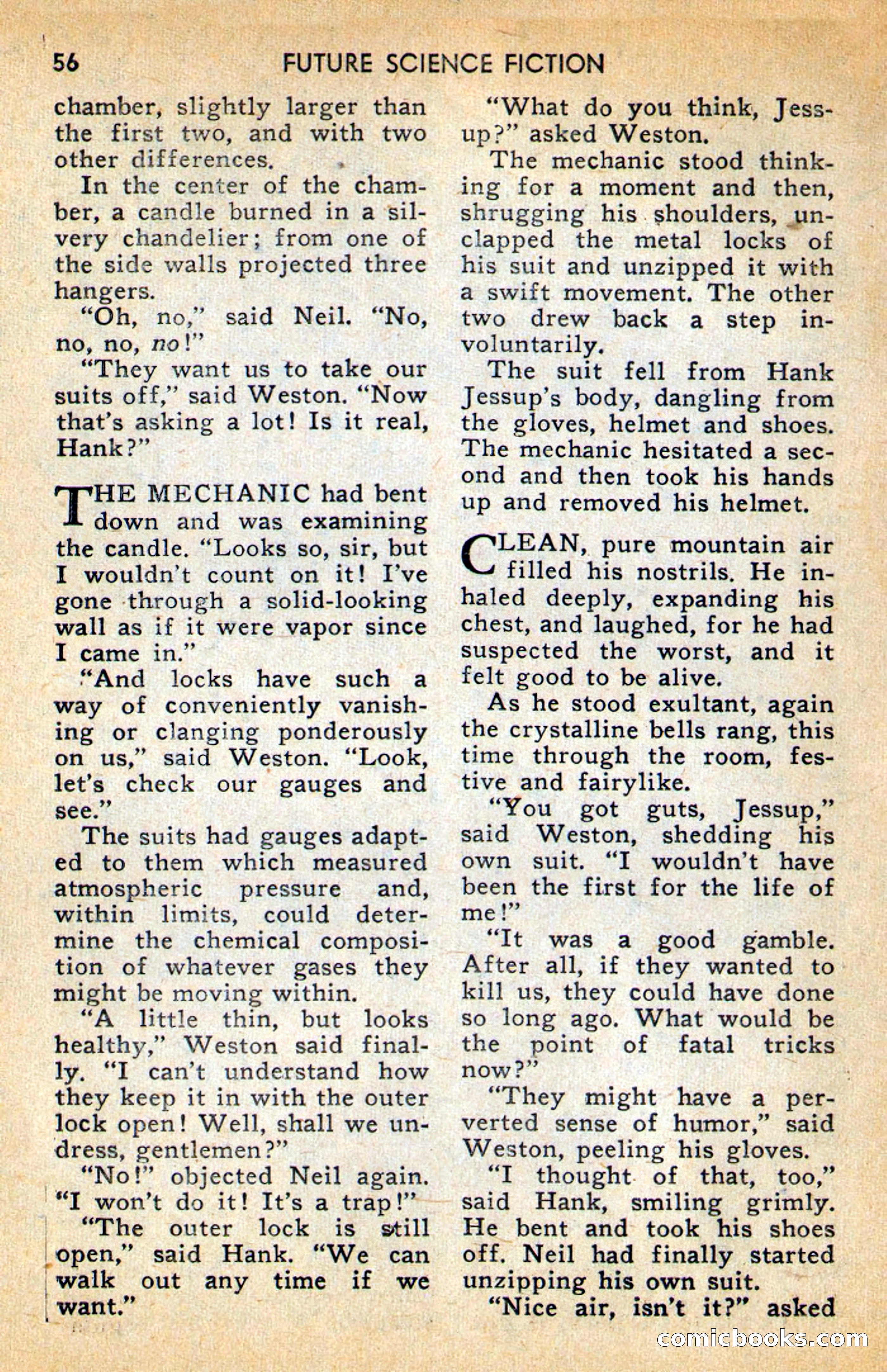Future Science Fiction, April 1958 — page 56 of 132