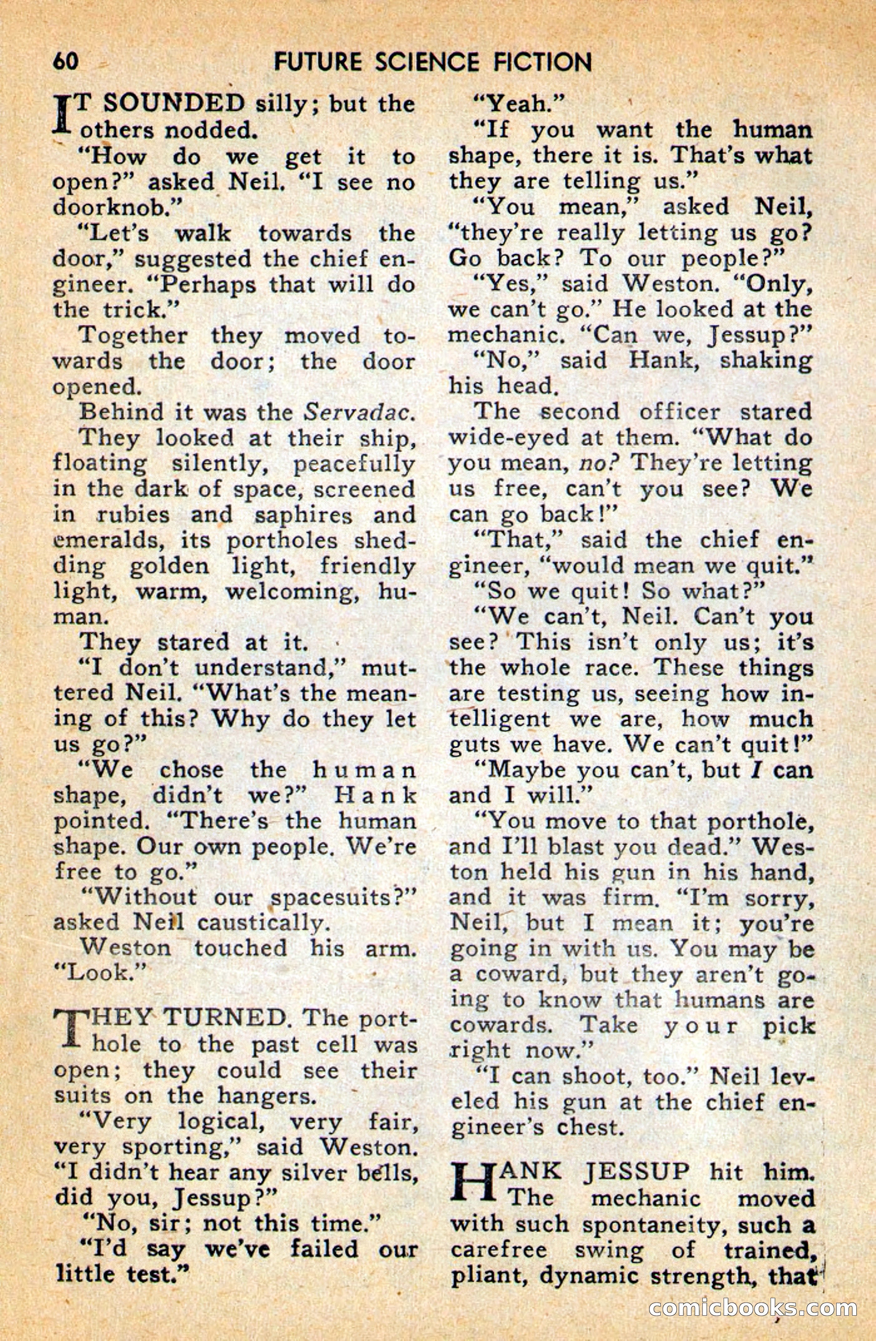Future Science Fiction, April 1958 — page 60 of 132
