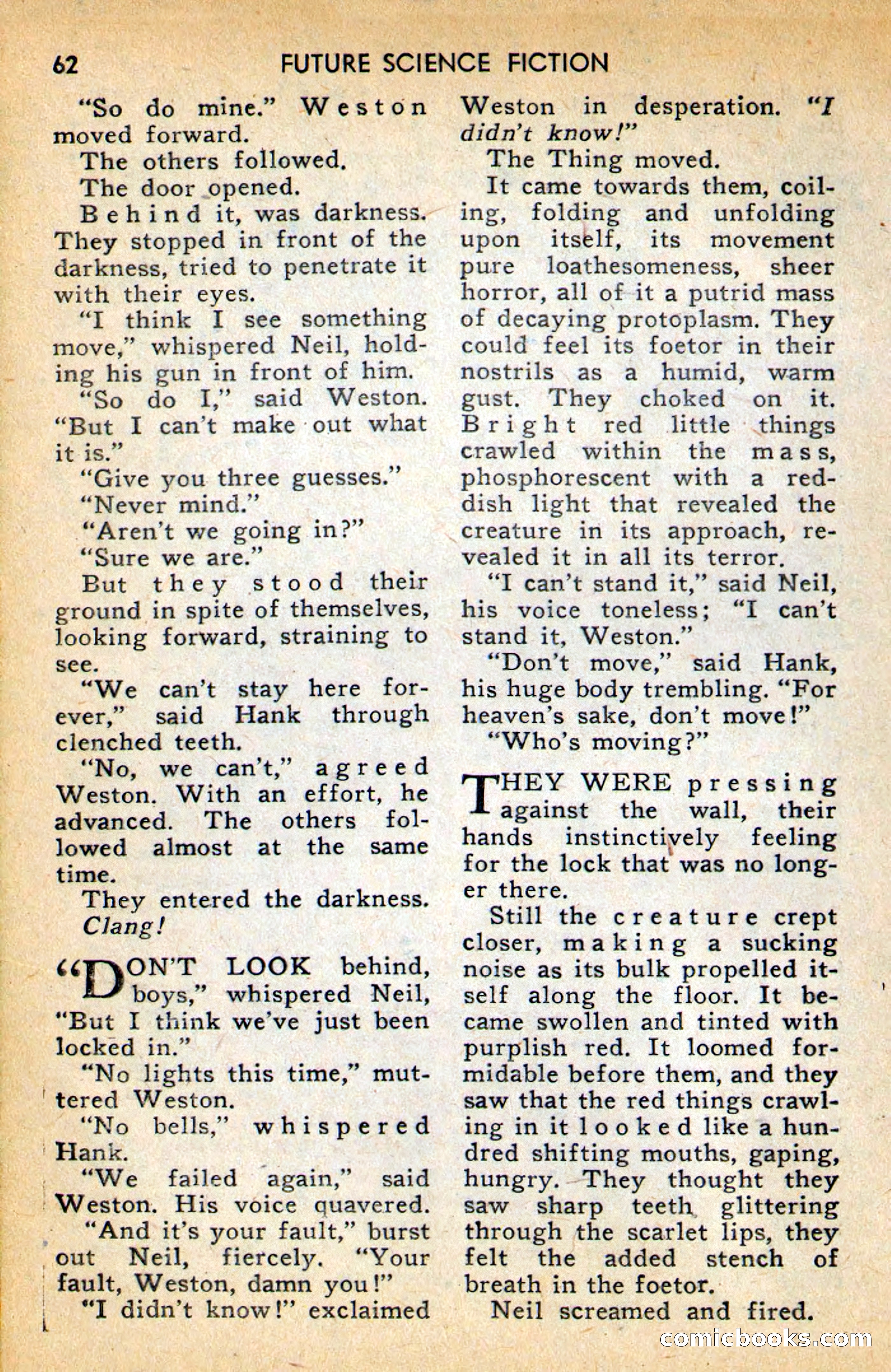 Future Science Fiction, April 1958 — page 62 of 132