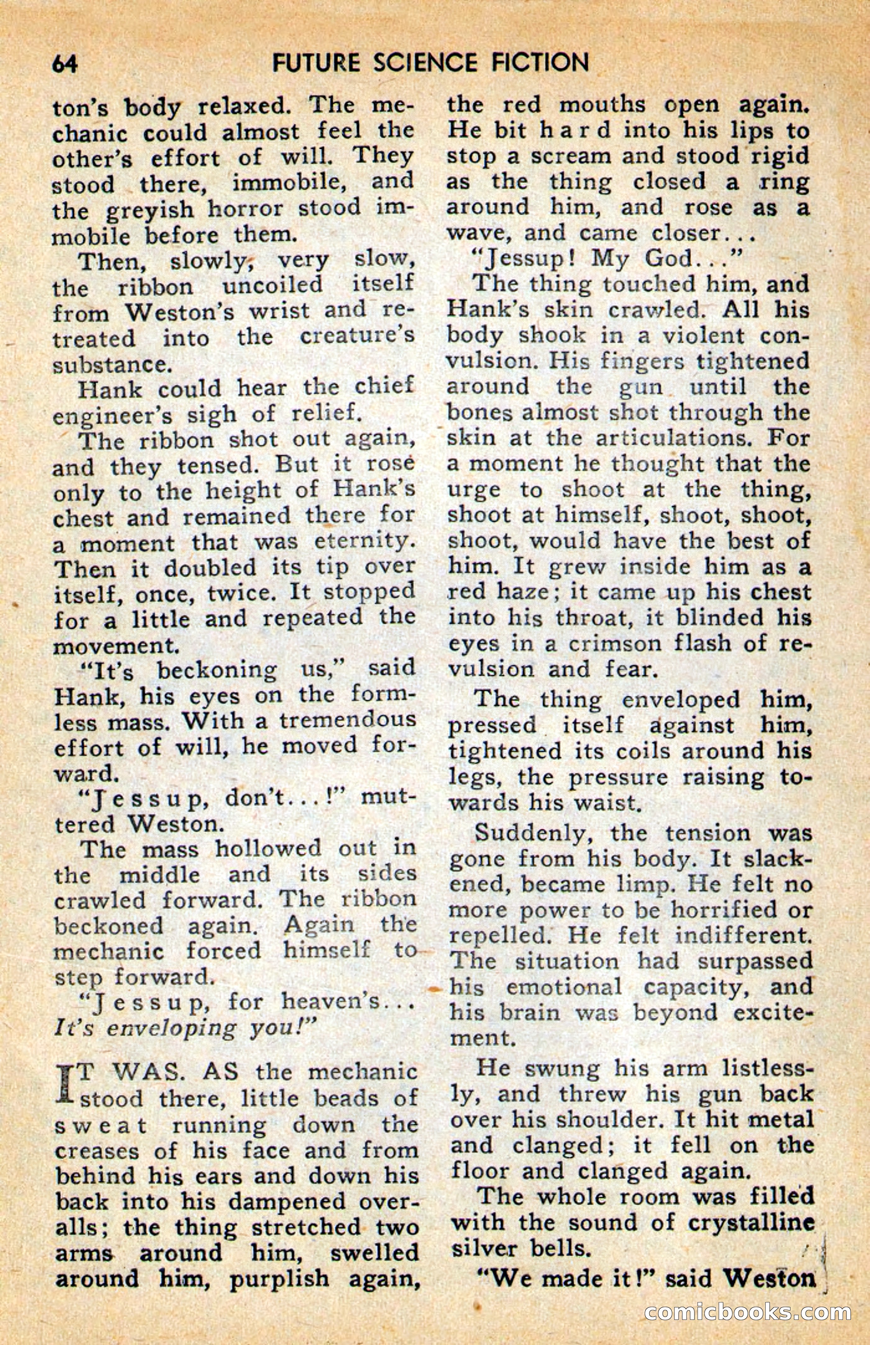 Future Science Fiction, April 1958 — page 64 of 132