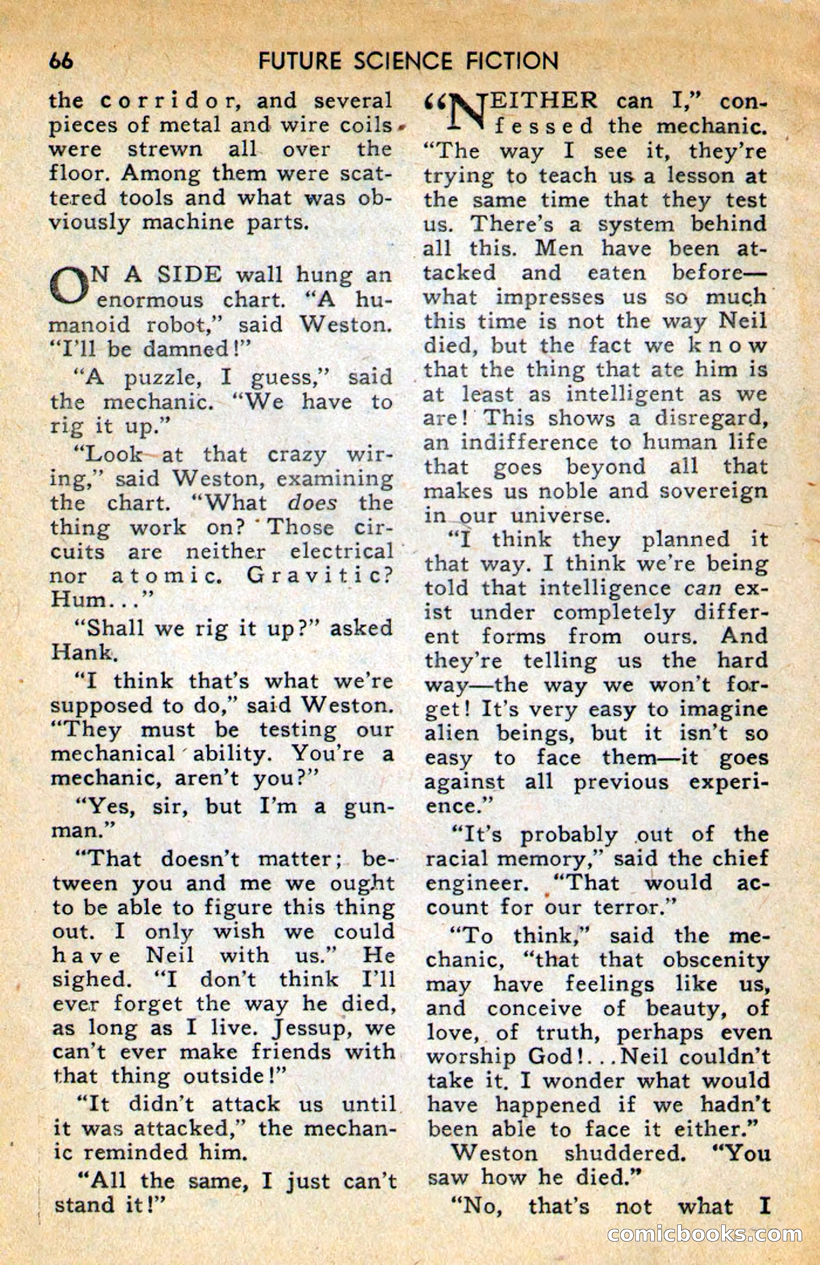 Future Science Fiction, April 1958 — page 66 of 132