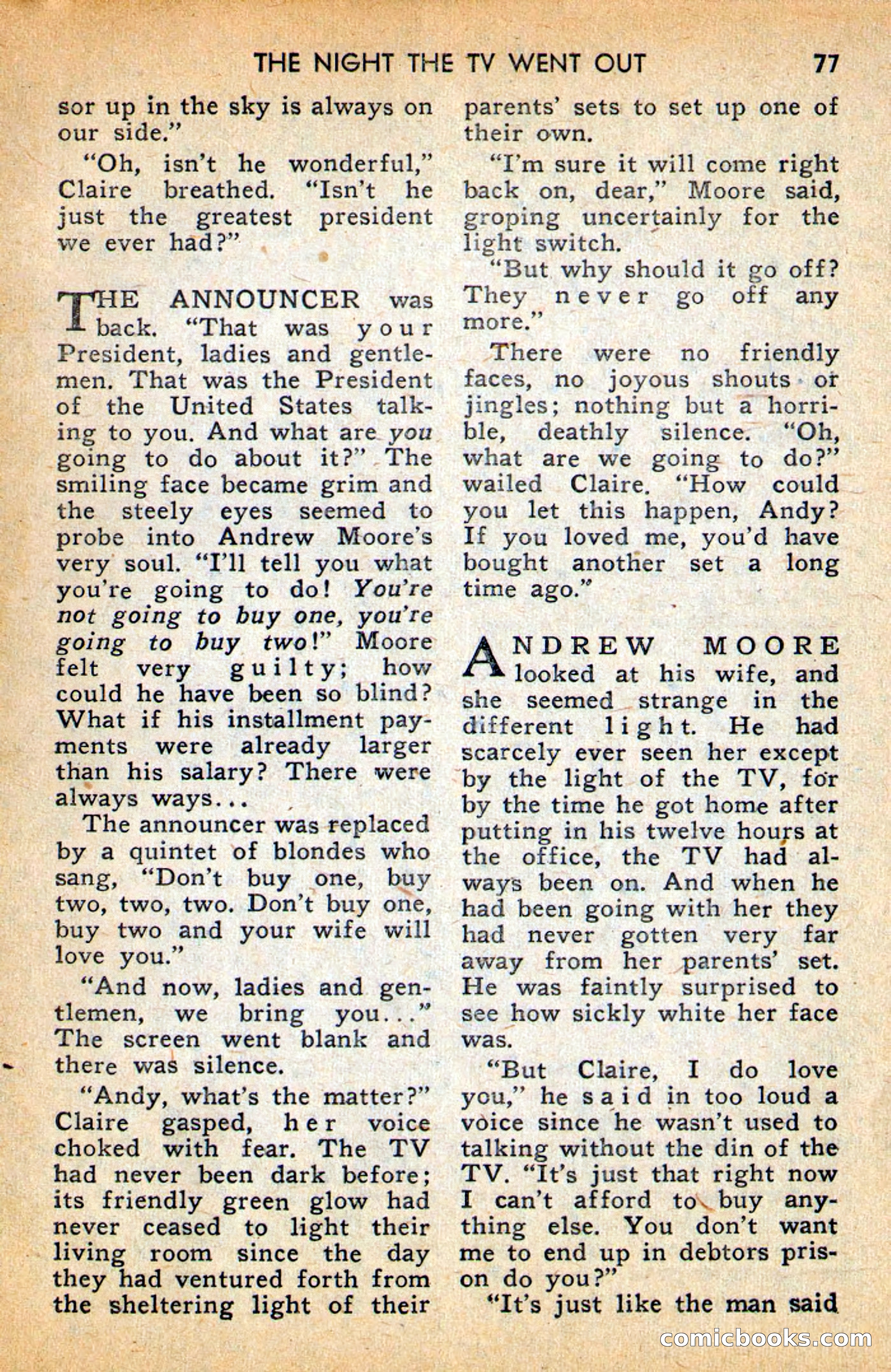 Future Science Fiction, April 1958 — page 77 of 132
