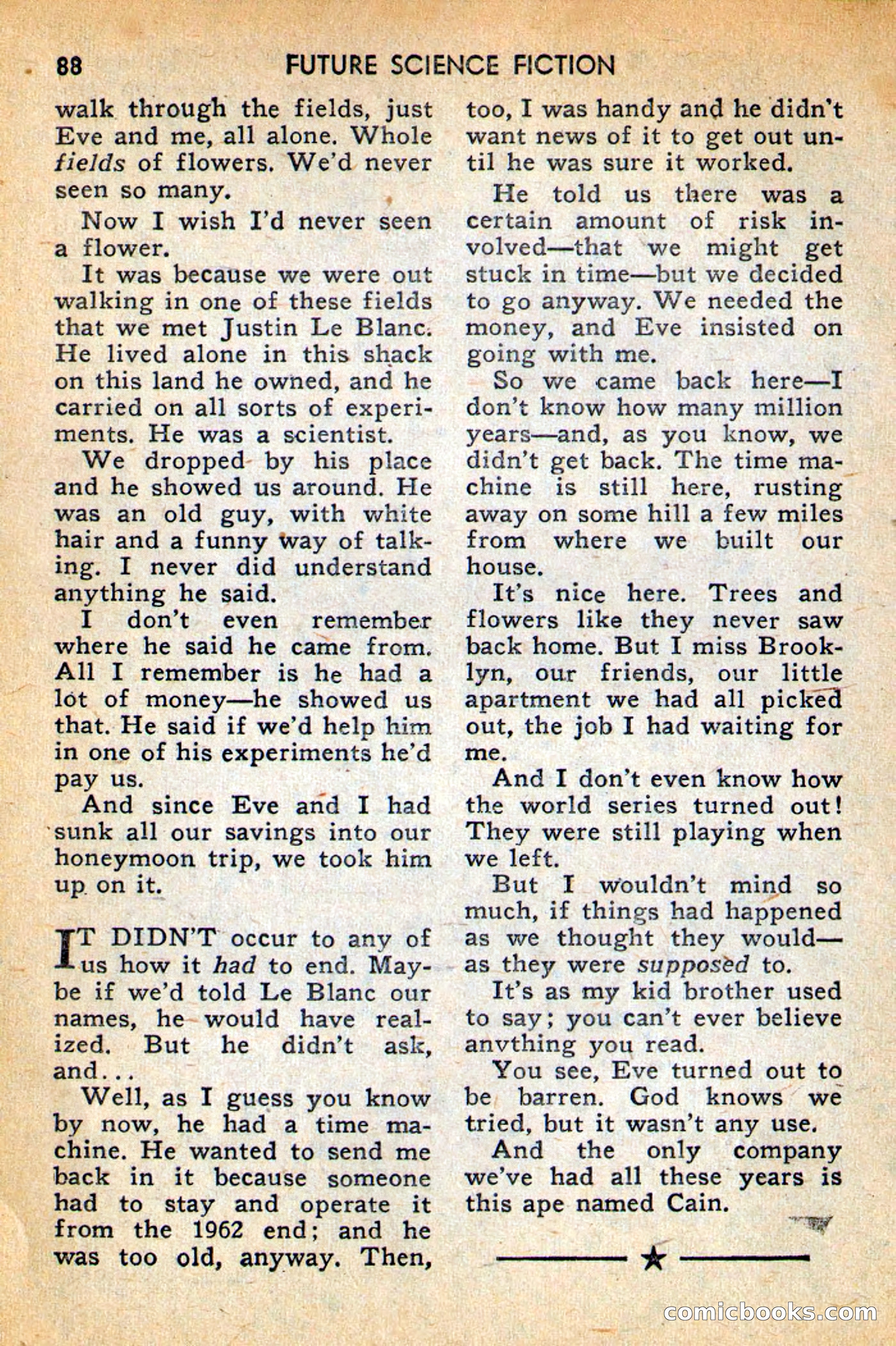 Future Science Fiction, April 1958 — page 88 of 132