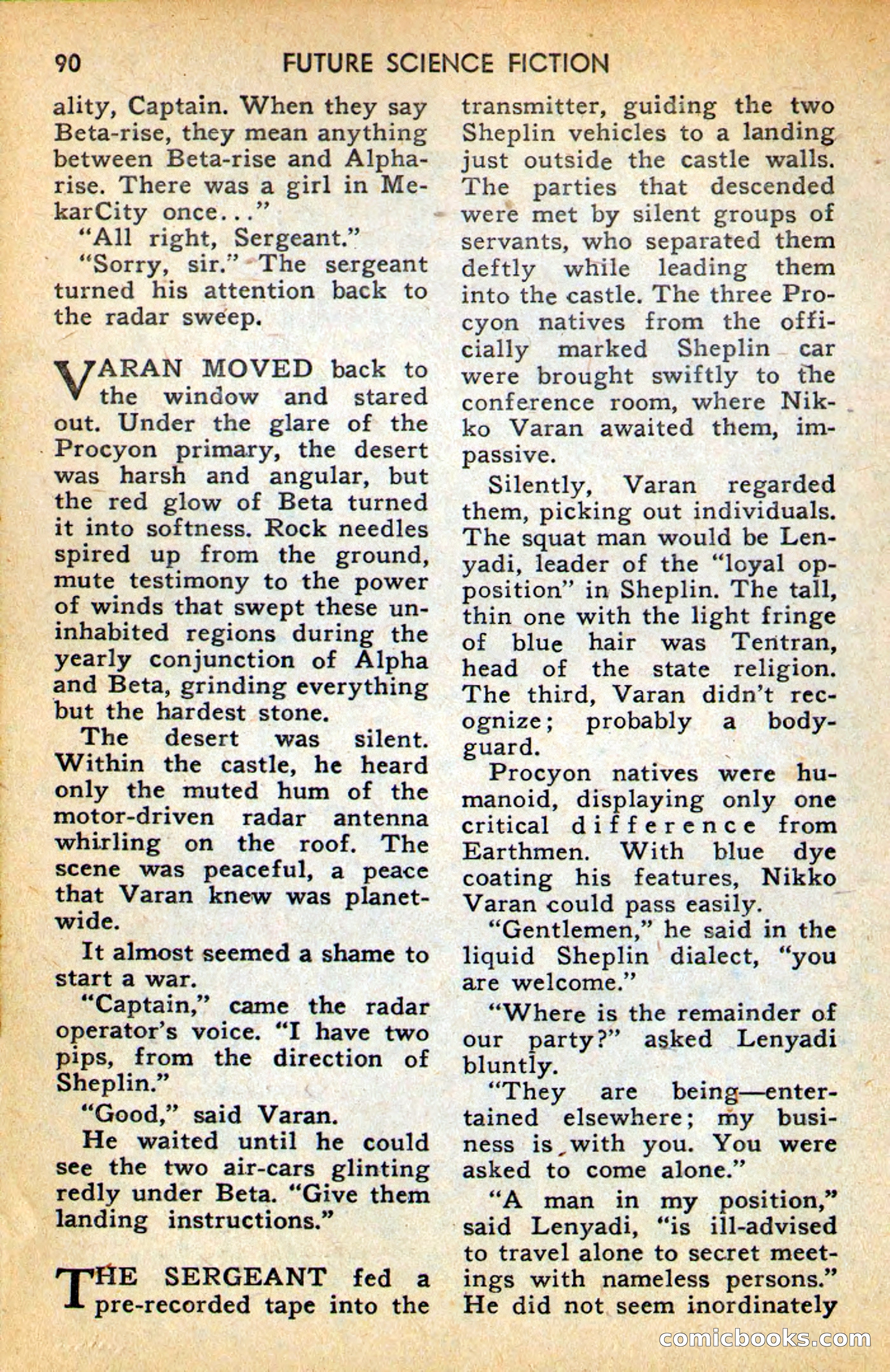 Future Science Fiction, April 1958 — page 90 of 132